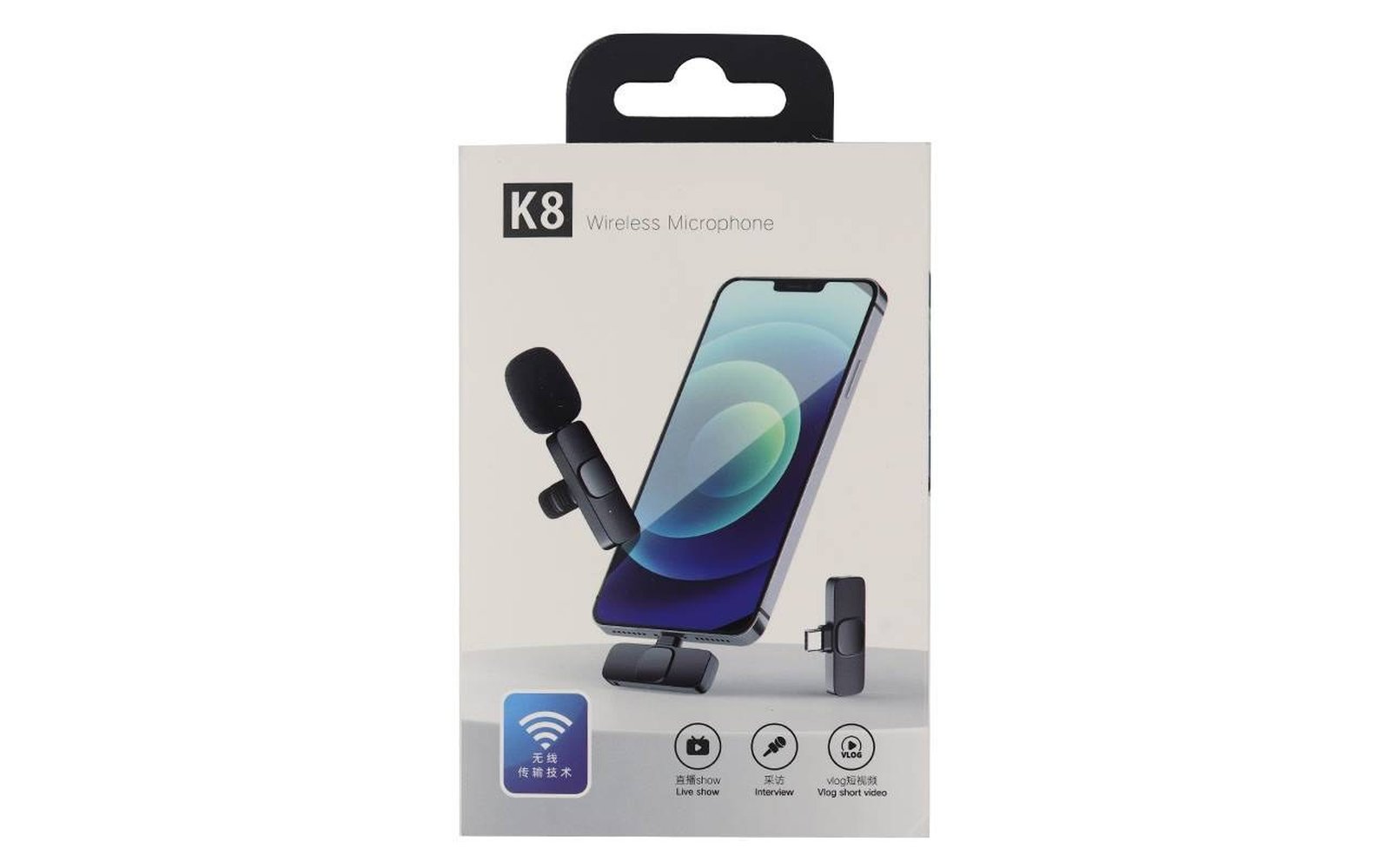 ميكروفون K8 لاسلكي