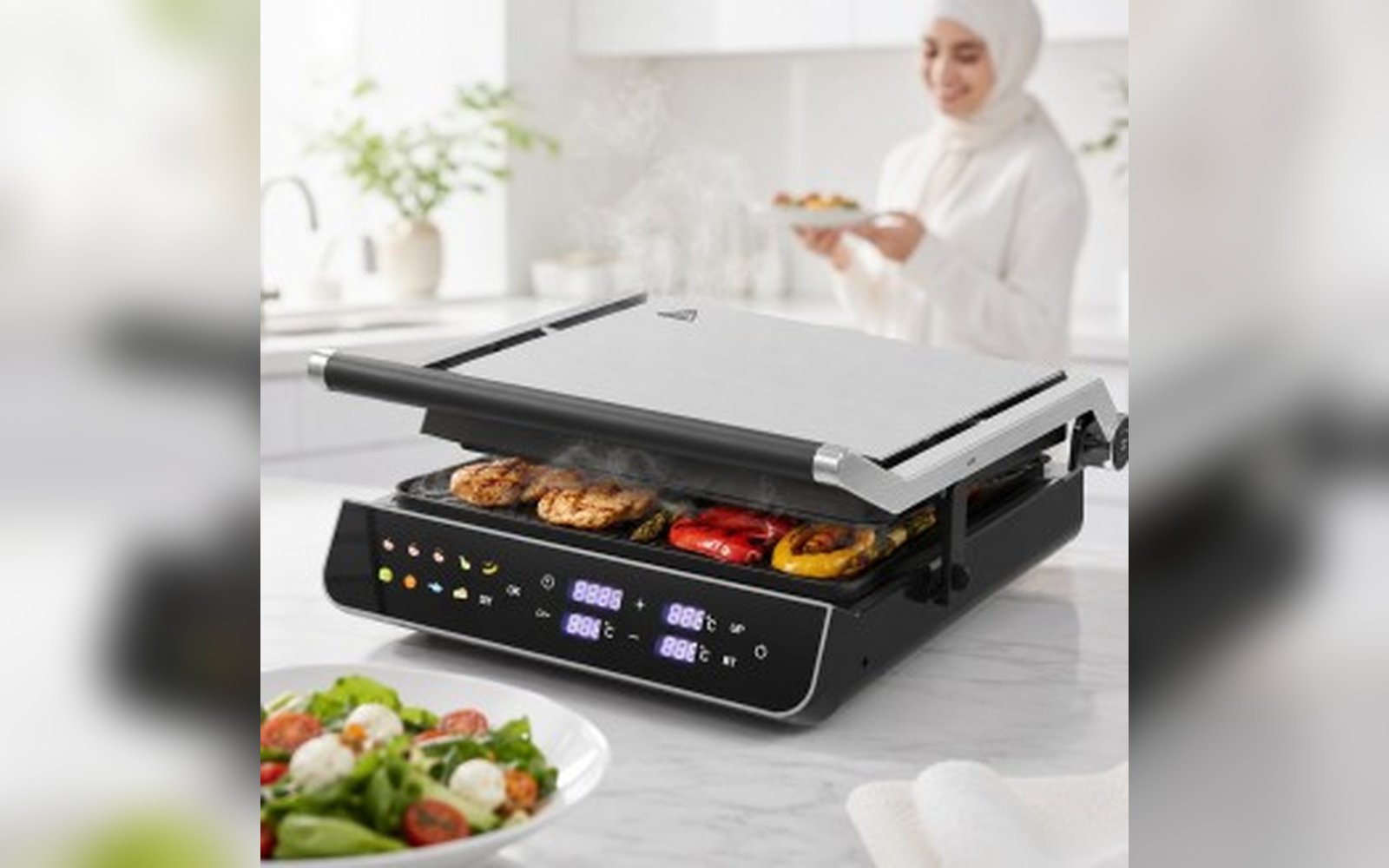 LX-3104 توستر جريل رقمي  ليكسا