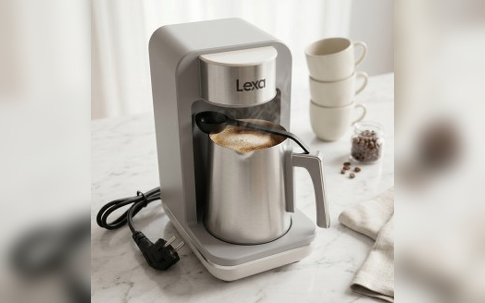 ماكينة صنع  قهوة تركية  مفردة LEXA LX-3102