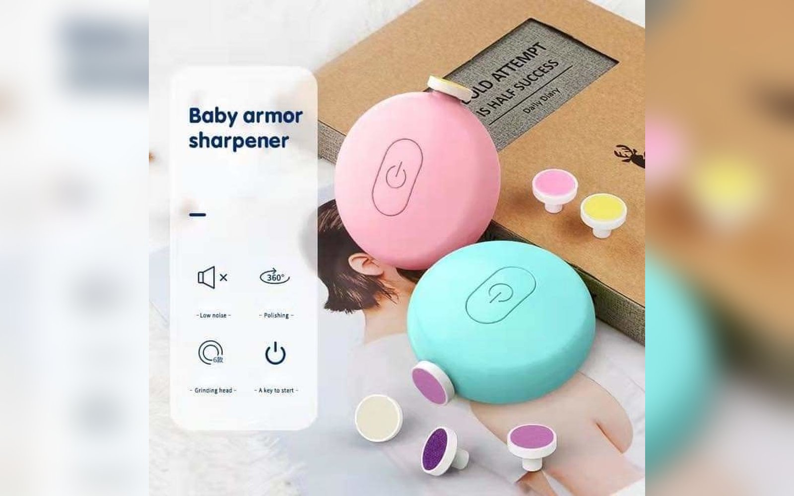 ‏مبرد الأظافر للأطفال