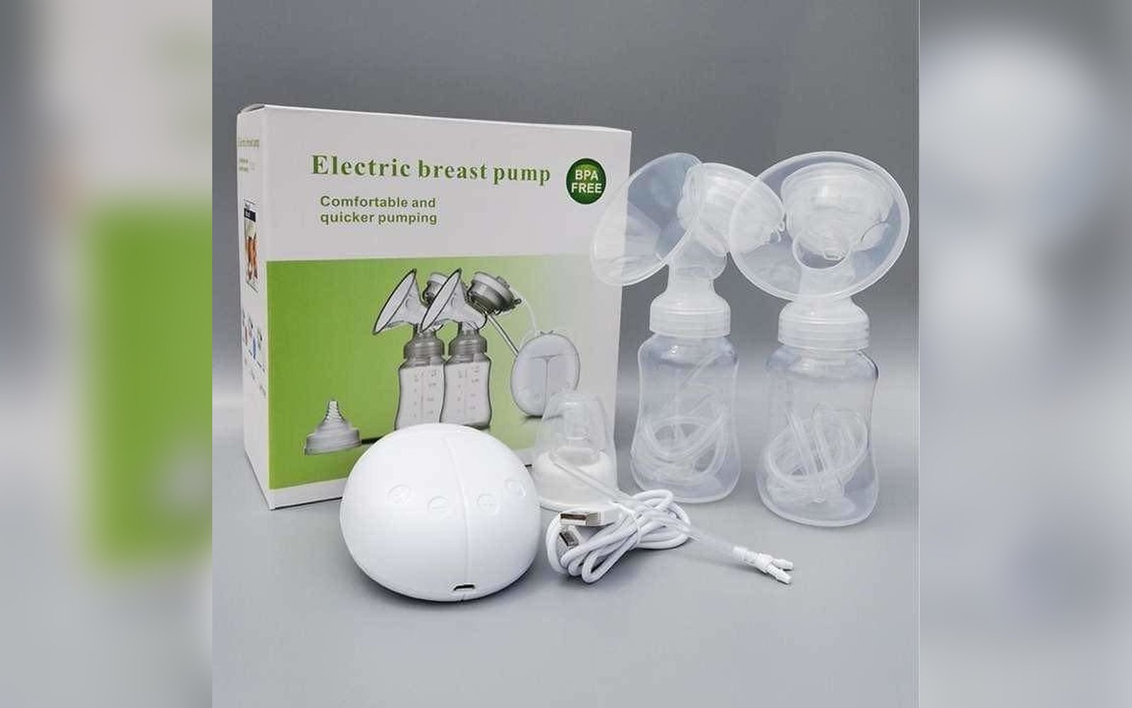 شفاط الحليب الكهربائي المزدوج