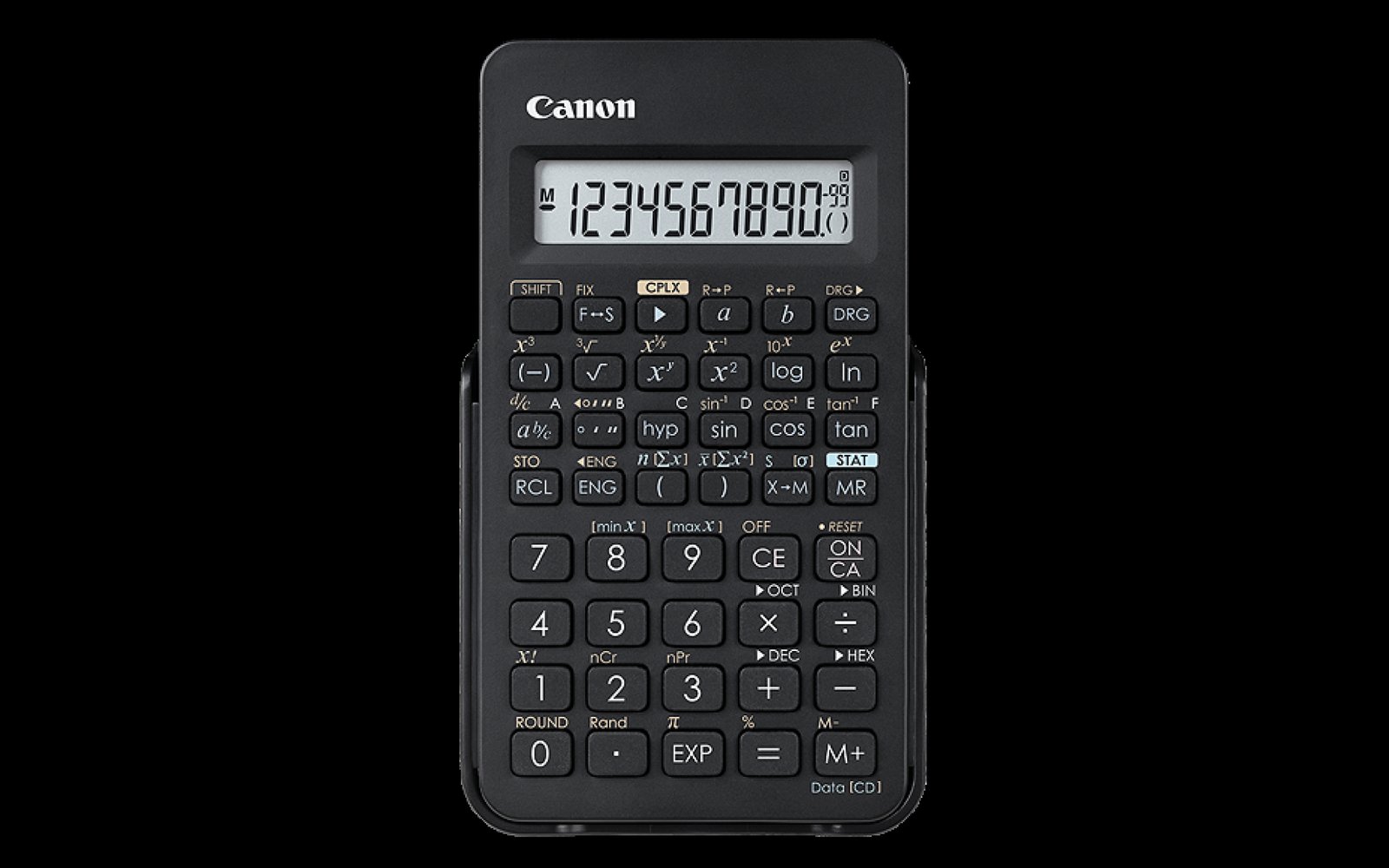 Canon Calculator F-605G-WHM (0891C004AC) – Compact, Durable Desktop Calculator with Large Display, Solar & Battery Powered, Ideal for Office and School Use