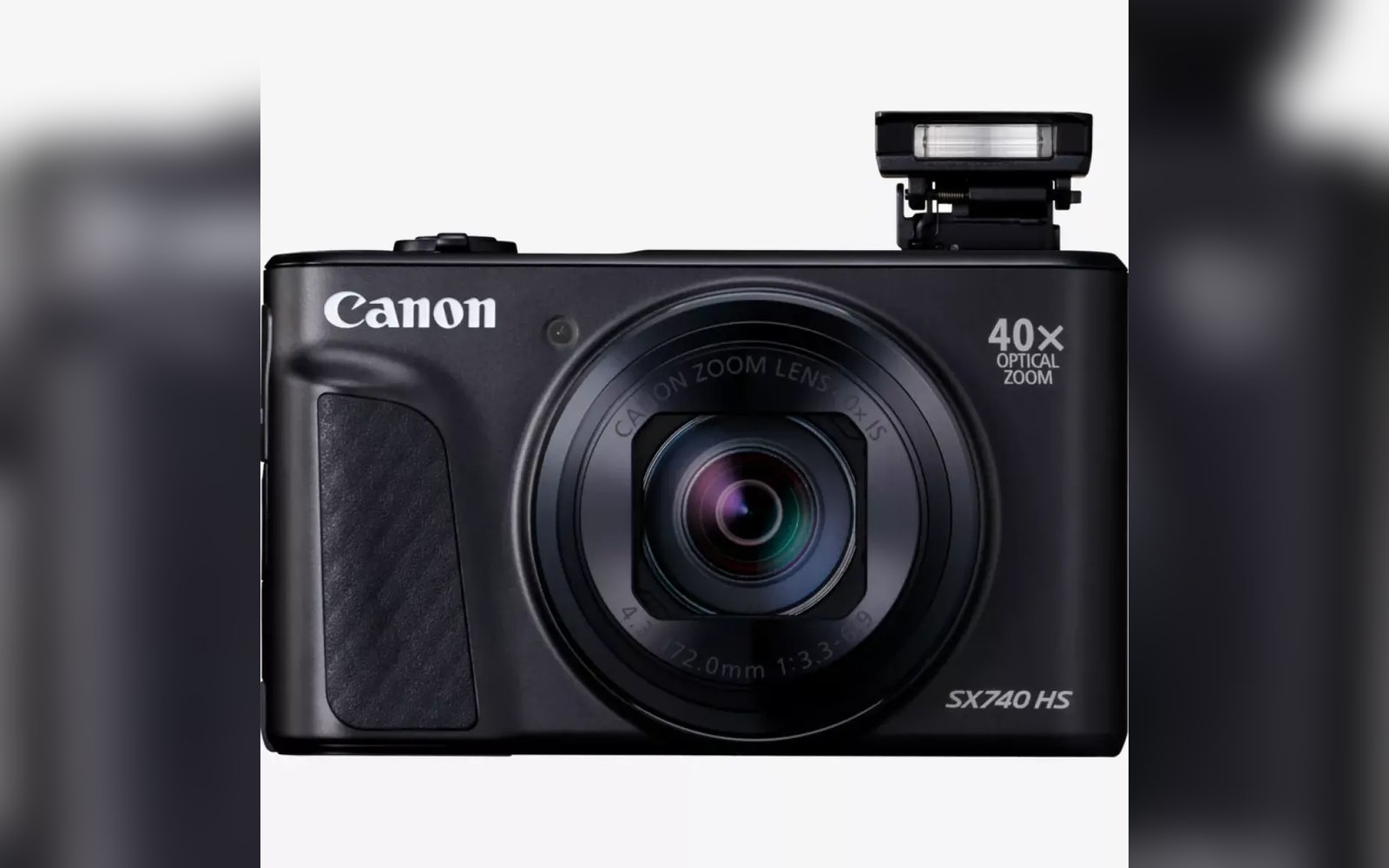 Canon PowerShot SX740 HS Lite Edition Black, 20.3MP, 40x Optical Zoom, 4K Video, Wi-Fi & Bluetooth Compact Travel Camera