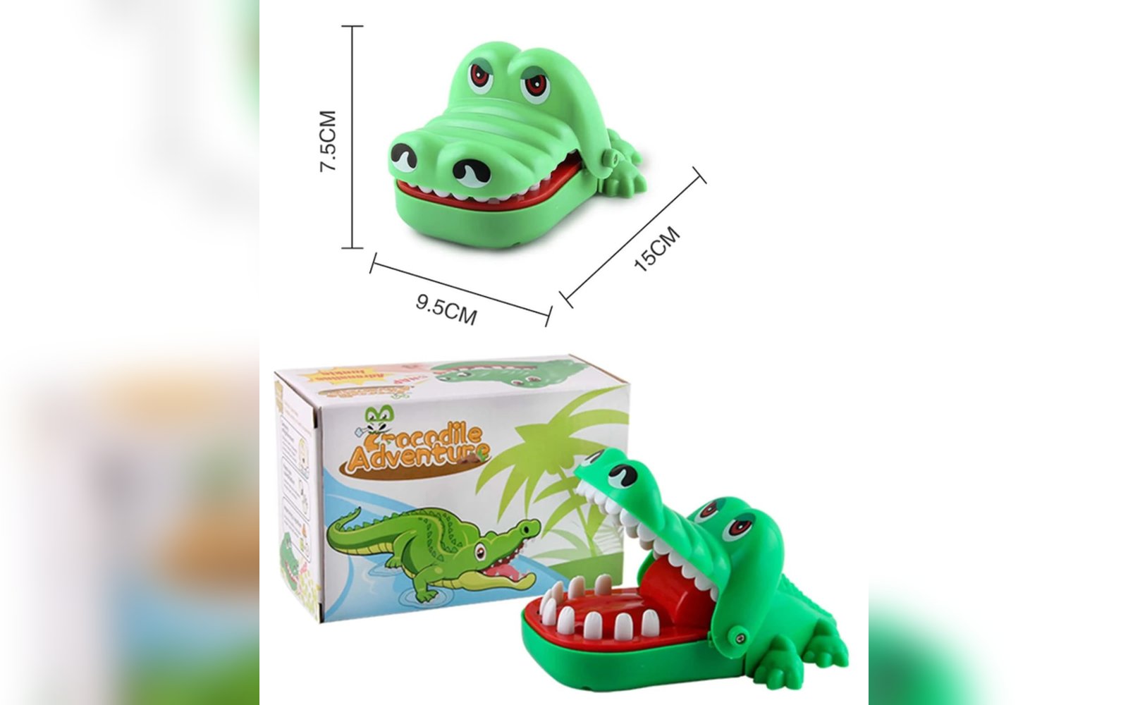 لعبة أسنان التمساح