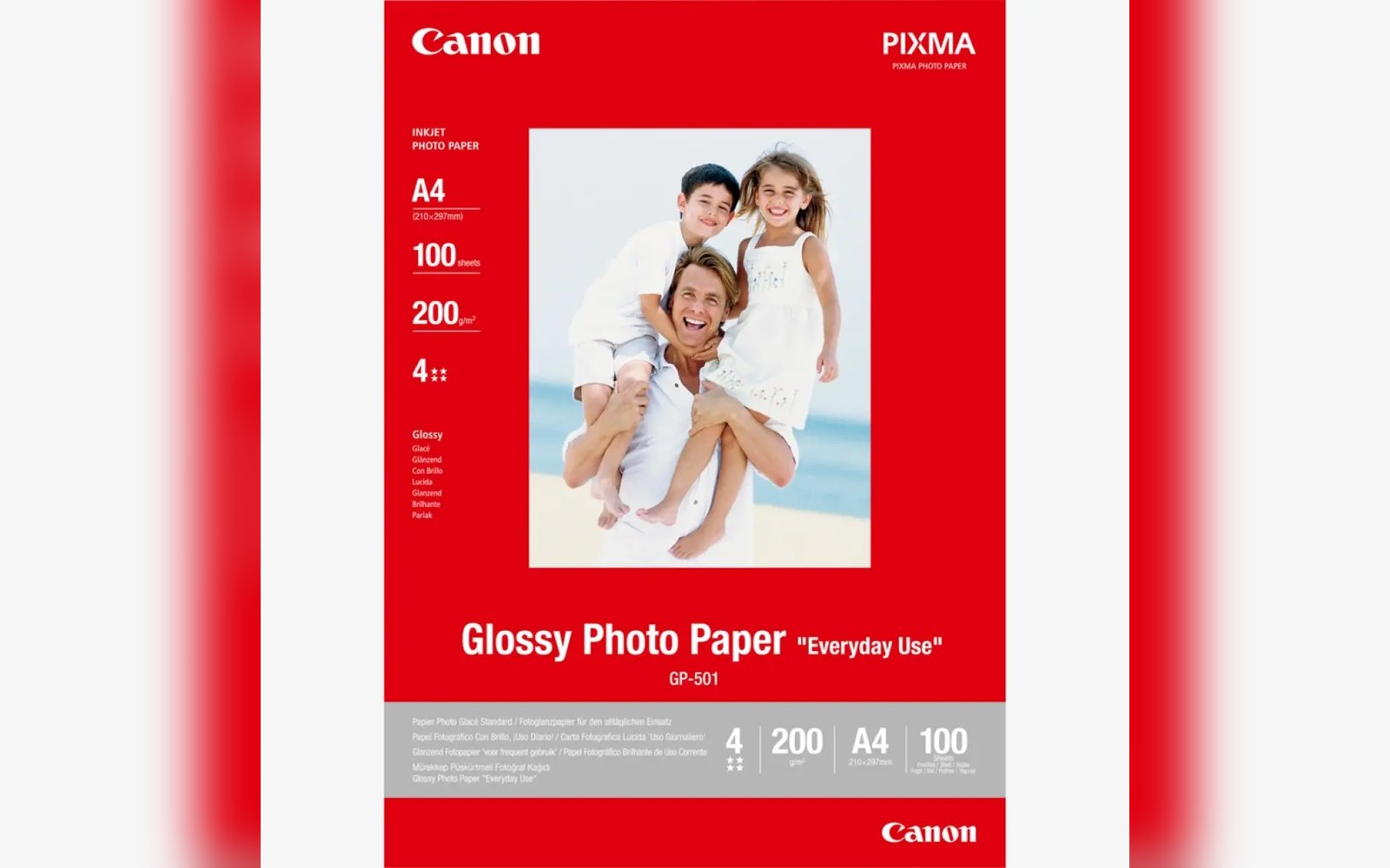 canon glossy paper a4