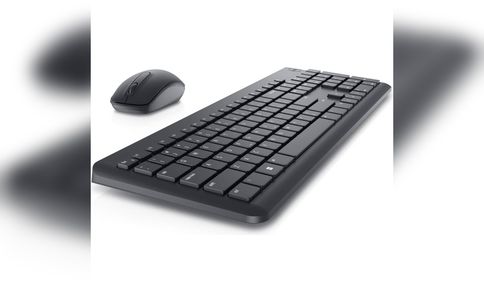 Dell Wireless Keyboard and Mouse 3322W – 2.4 GHz USB Receiver, Compact Keyboard, Ergonomic Mouse, Reliable Wireless Connectivity for Home & Office
