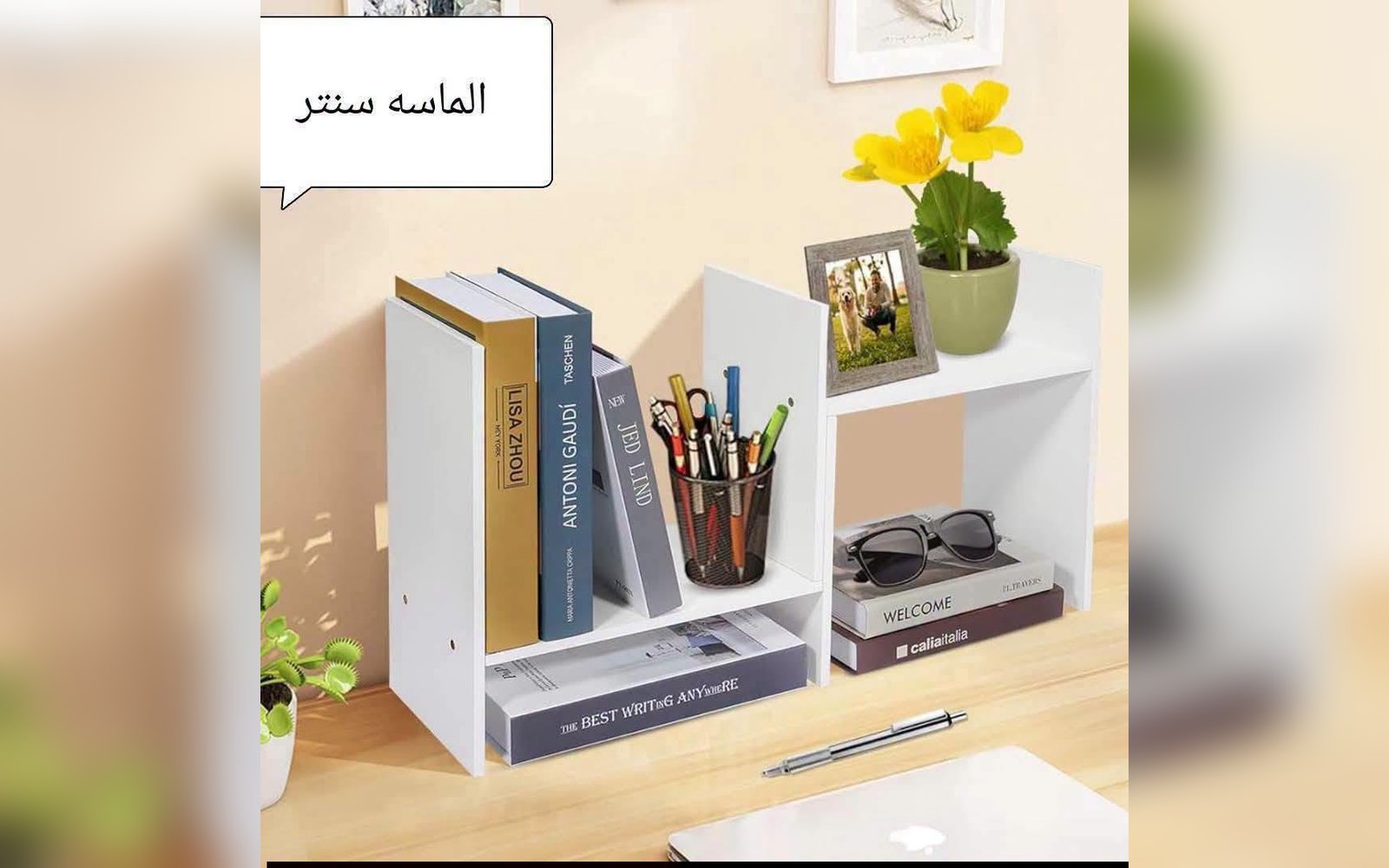 رف ديكور خشب ثقيل