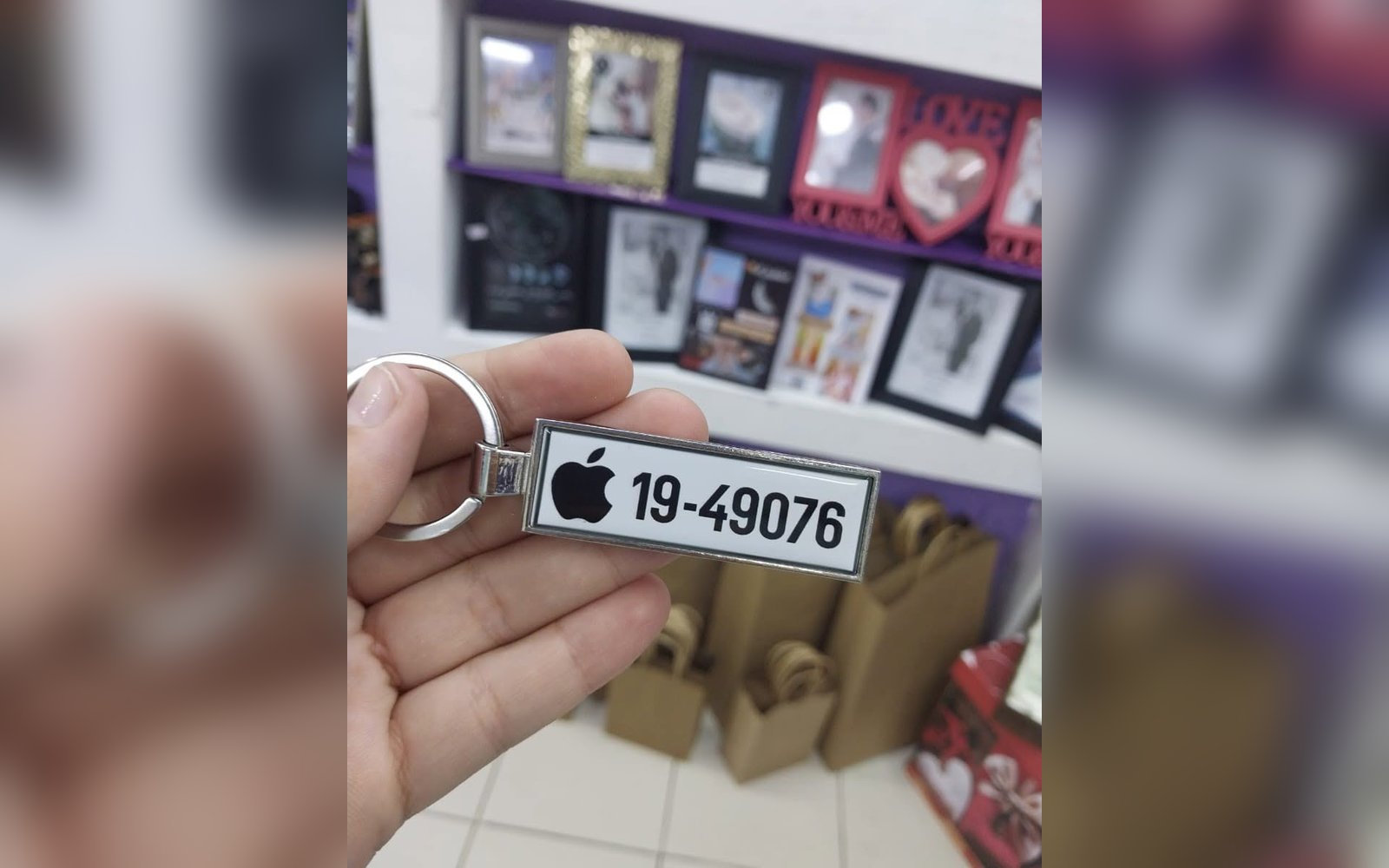 ميدالية سيارة طباعة وجهين