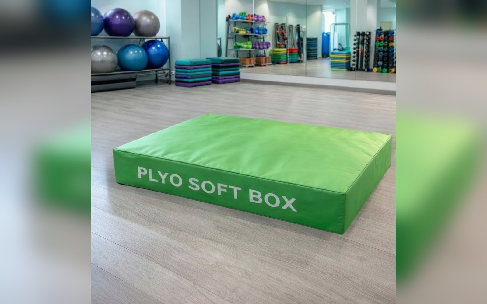 Yoga Green Plyo Soft Box – بوكس القفز الإسفنجي الأخضر