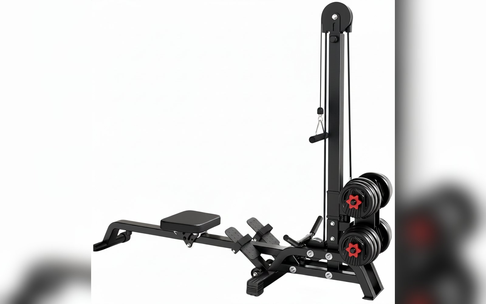Air Rower & Double Scull Foldable Steel Rowing Machine – Lightweight & Durable 400kg | جهاز تجديف هوائي تجاري قابل للطي