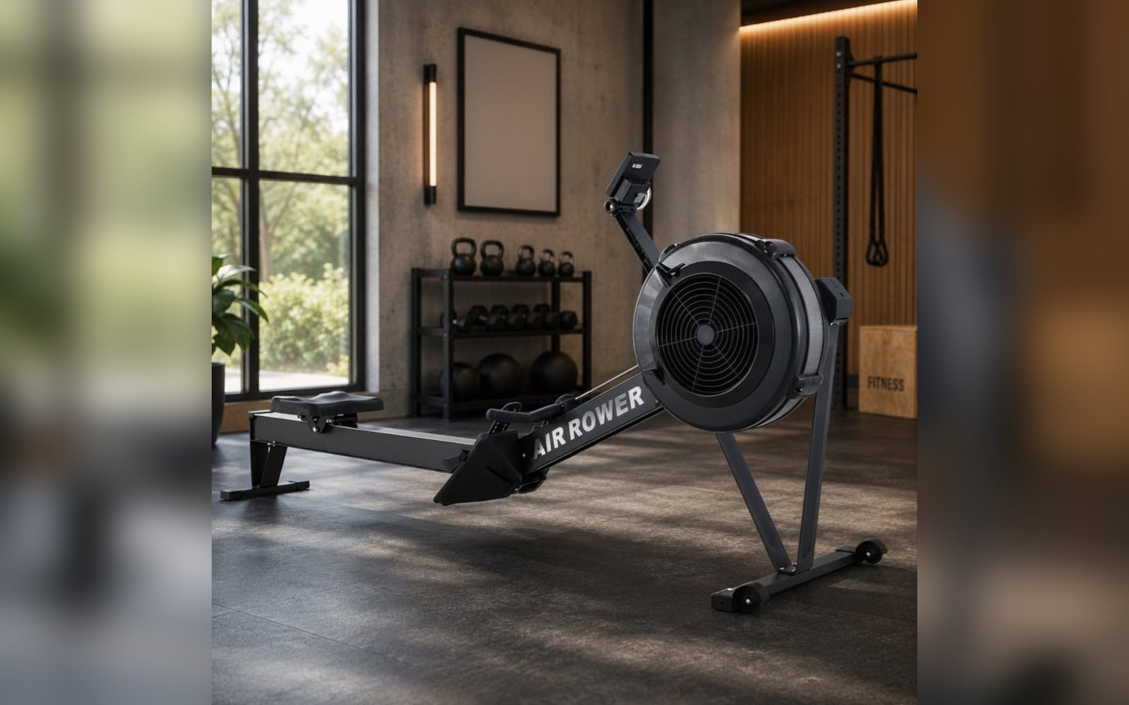Sparnod Fitness  Air Rowing Machine جهاز التجديف الهواائي