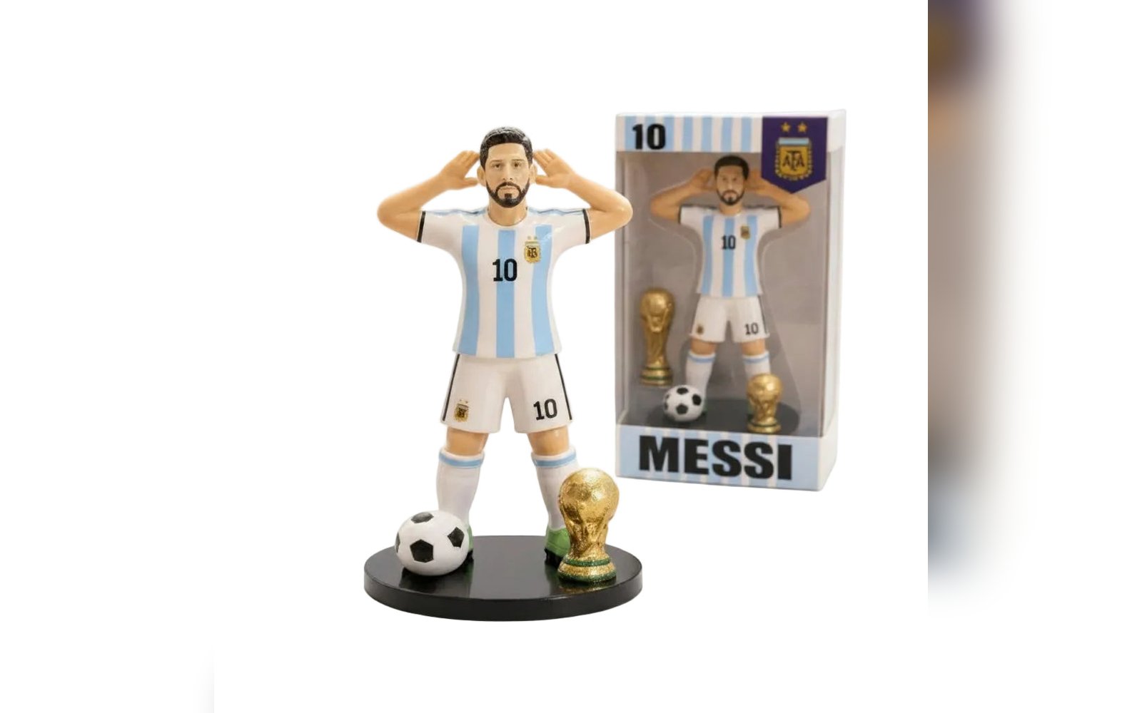 Messi World Cup Figurine –  مجسم ميسي كأس العالم