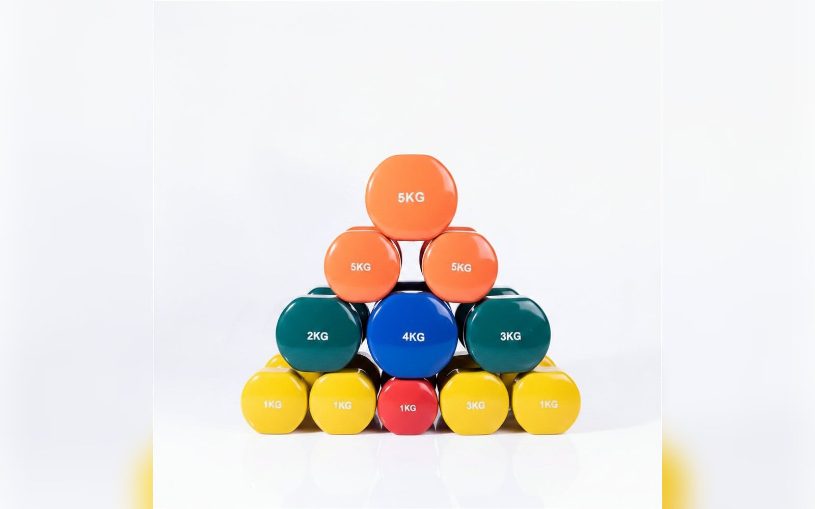 دمبلز فينيل 1–10 كغ (زوج)  /Vinyl Dumbbells 1–10 kg