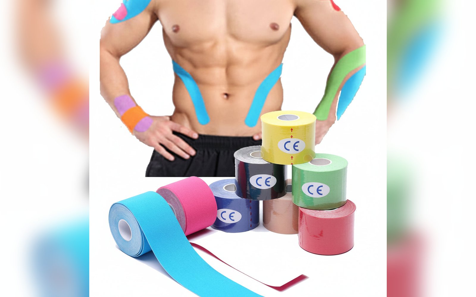 Kinesiology Tape Set – (5cm x 5m)