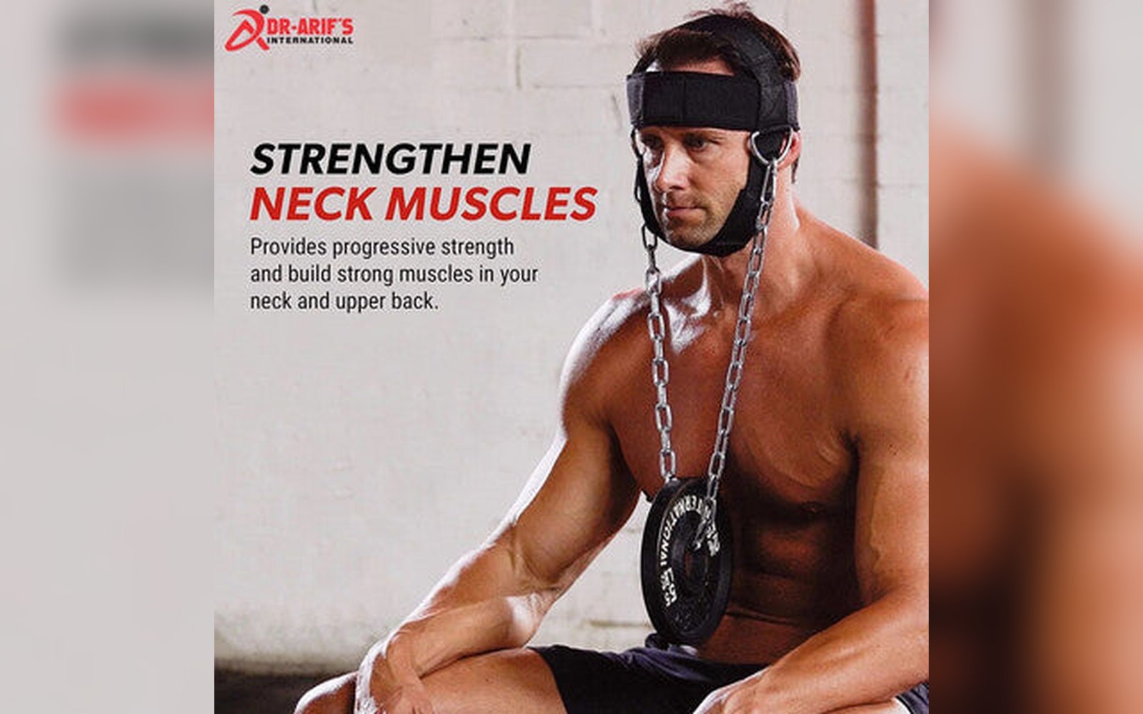 حزام رفع الاثقال بالرقبة-Neck Harness for Weight