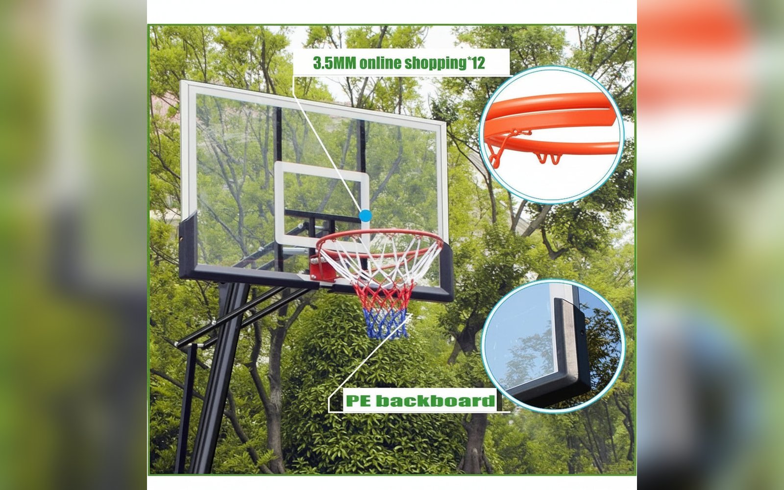 Basketball stand - ستاند كرة سلة قانوني