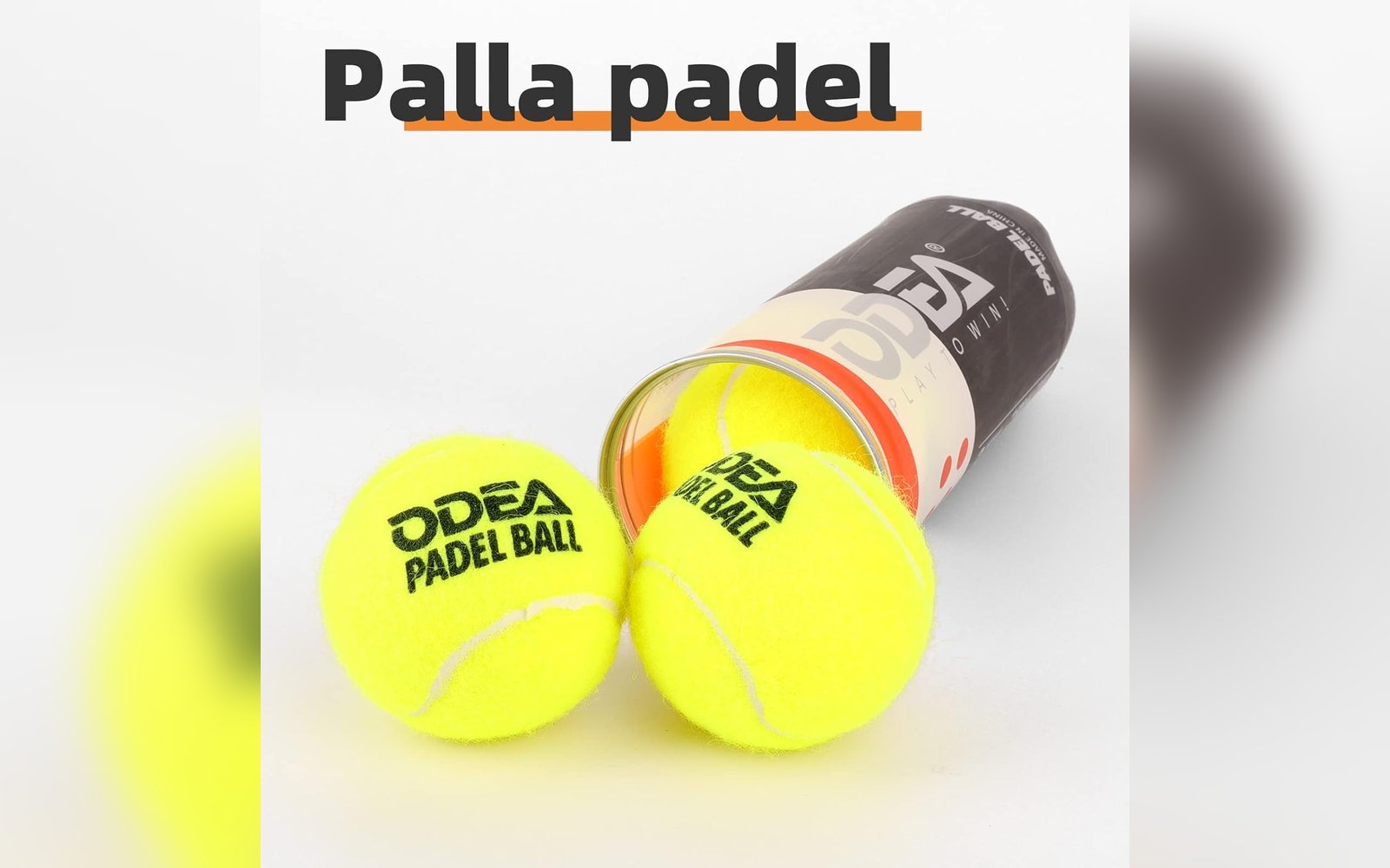 ODEA Padel Balls – 3 Pack | كرات بادل أوديا – علبة 3 كرات