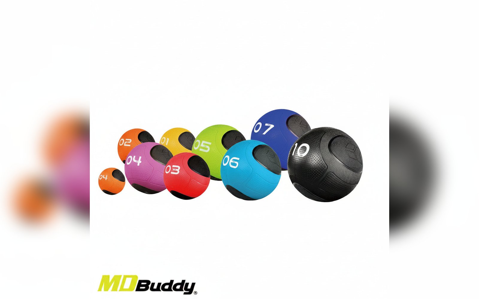 MDBUDDY Medicine BALL - كرة وزن رياضيه