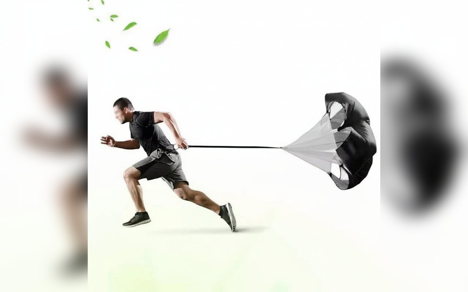 Running Sprint Parachute – مظلة الجري لتدريب السرعة والقوة