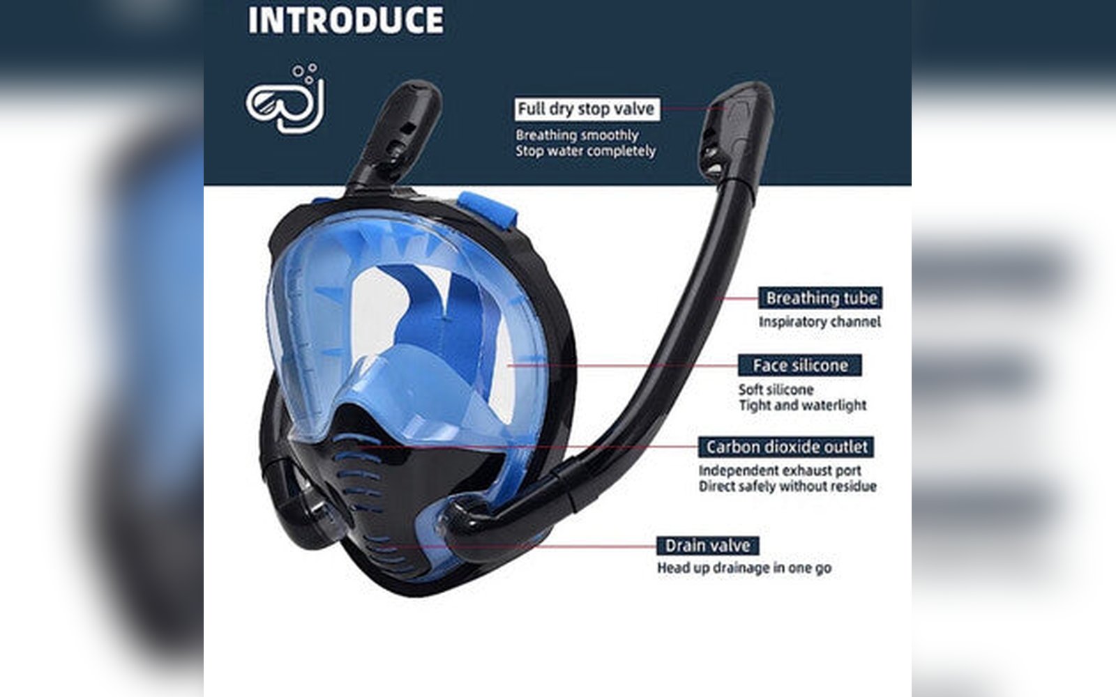 snorkel mask / قناع غطس