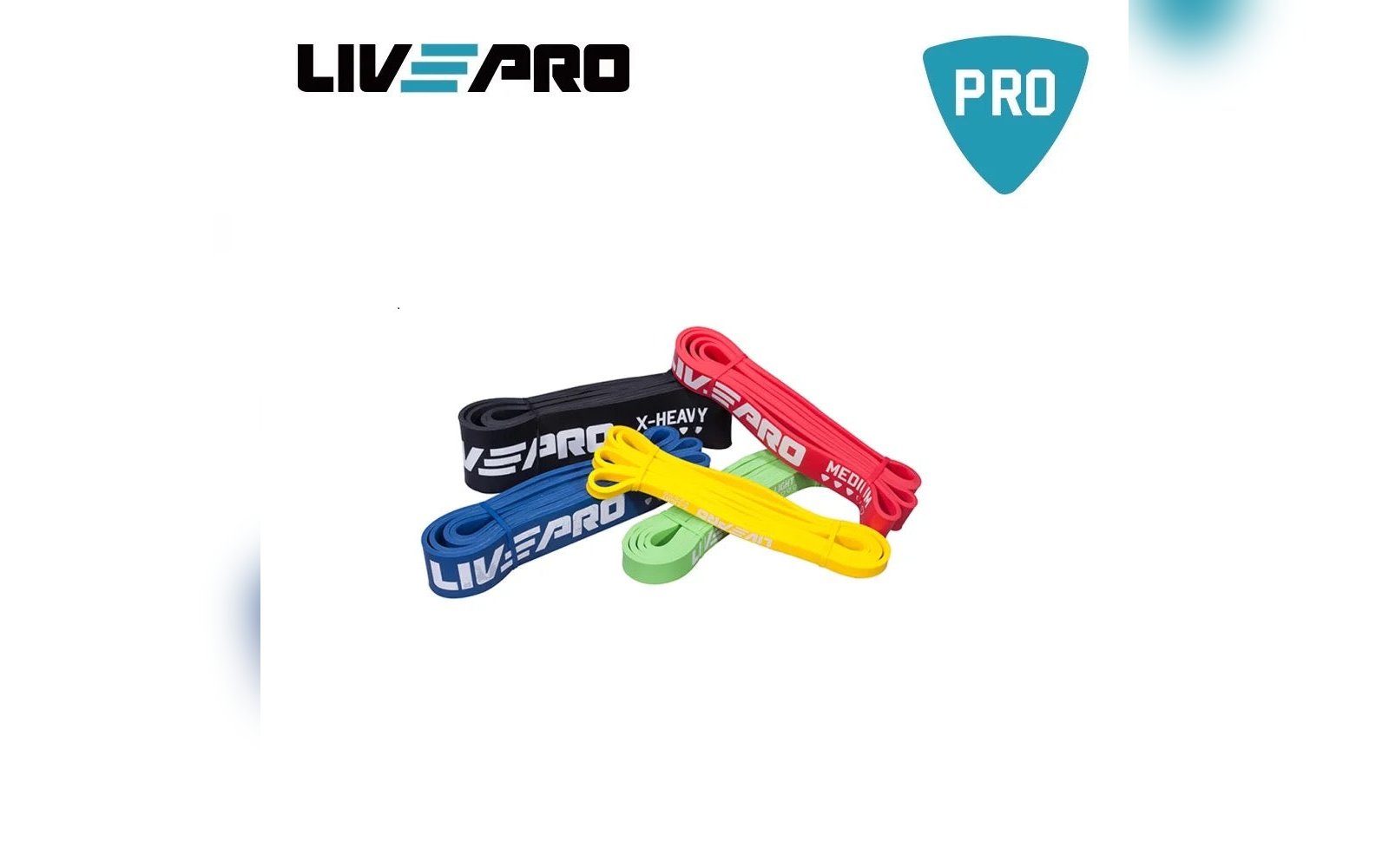 Liveup Super Training Bands – Natural Latex | شريط مقاومة Livepro