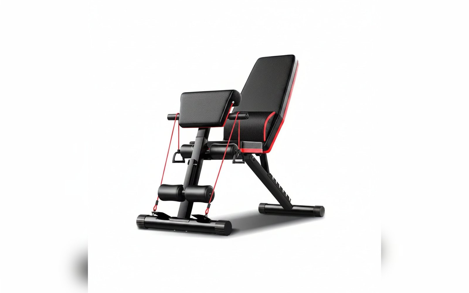 Adjustable Weight Bench – 7 Positions | بنش تدريب مع ركاي قابل للتعديل