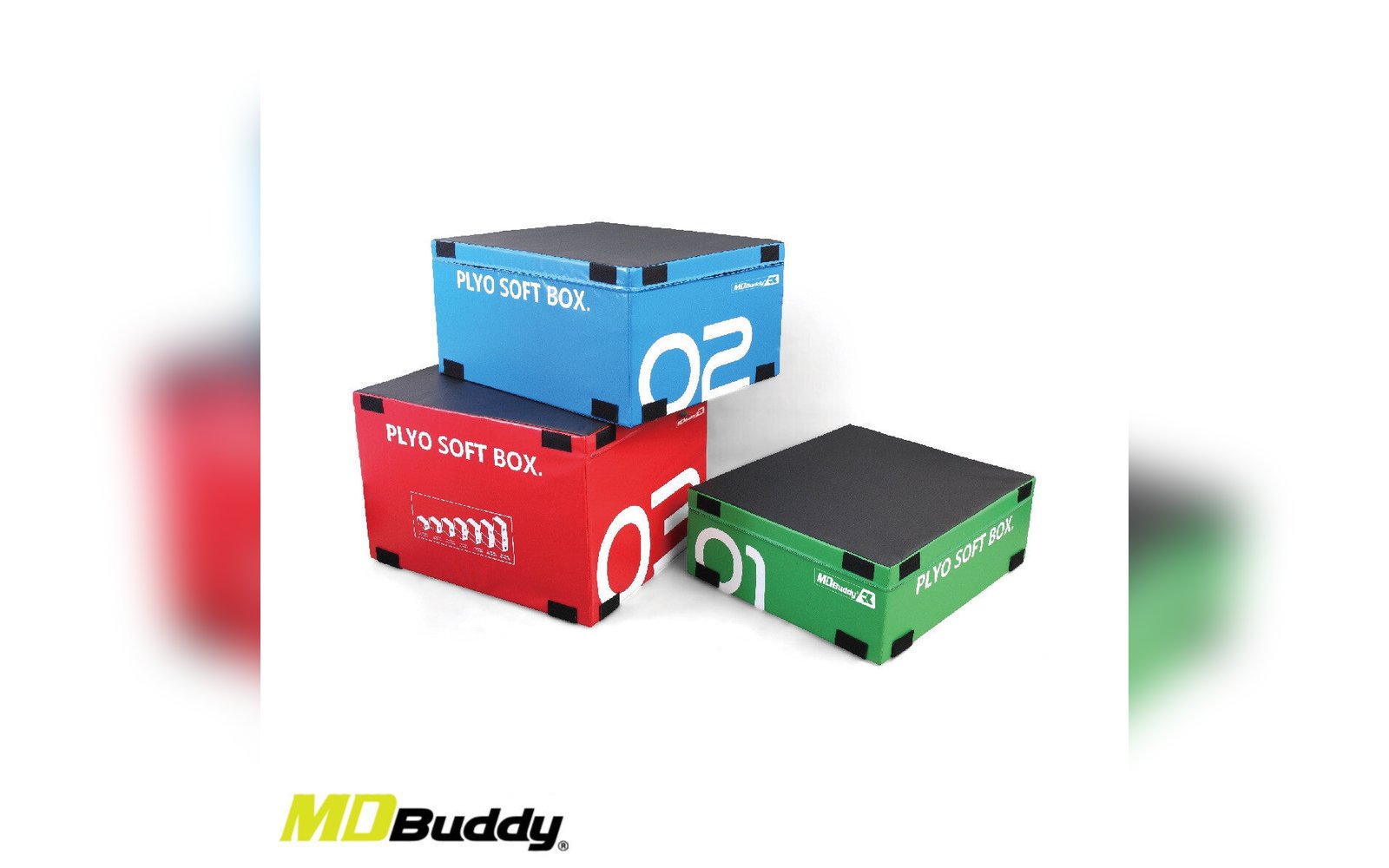 MDBuddy MD6519 Folding Soft Plyo Box | بوكس قفز لين قابل للطي