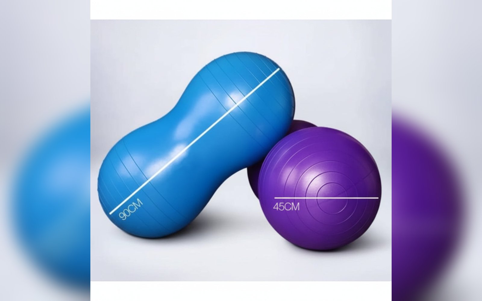 كرة  للتمارين والتوازن واليوغا -Peanut yoga ball
