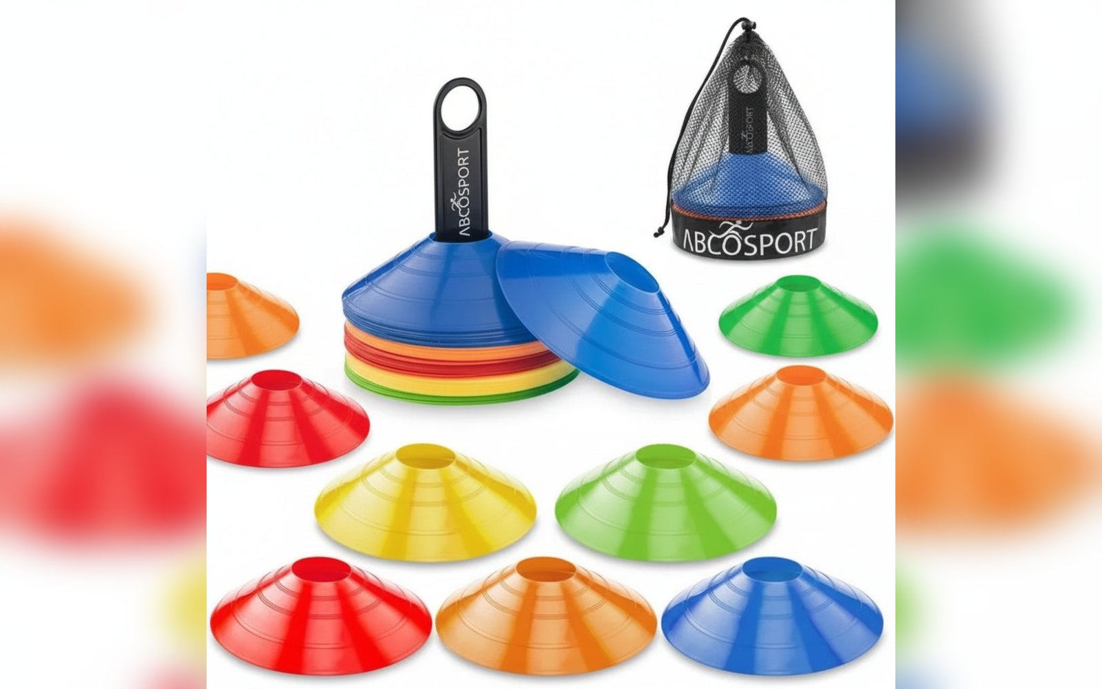 حاملات أقماع التدريب – Sosoport Soccer Cone Holders (8 قطع)