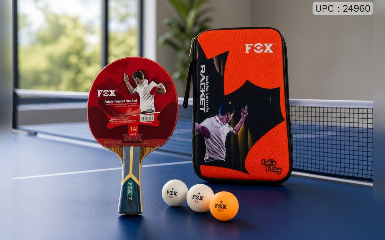 مضرب تنس طاولة -  table tennis racket fox
