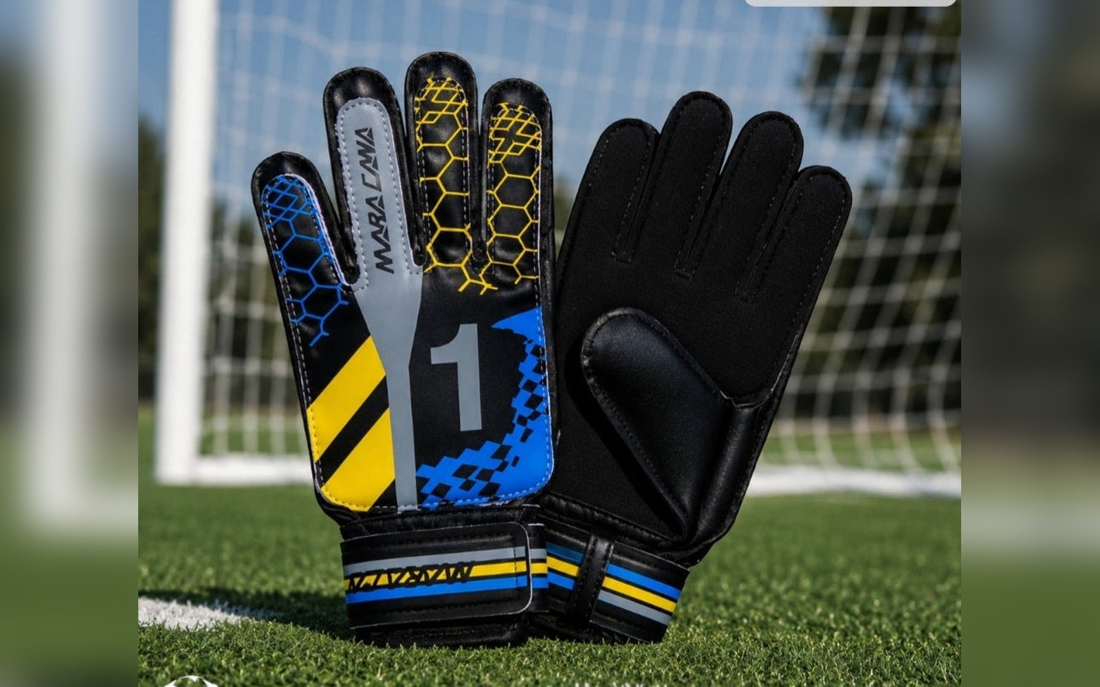 قفازات حارس مرمى لكرة القدم - goalkeeper gloves kids