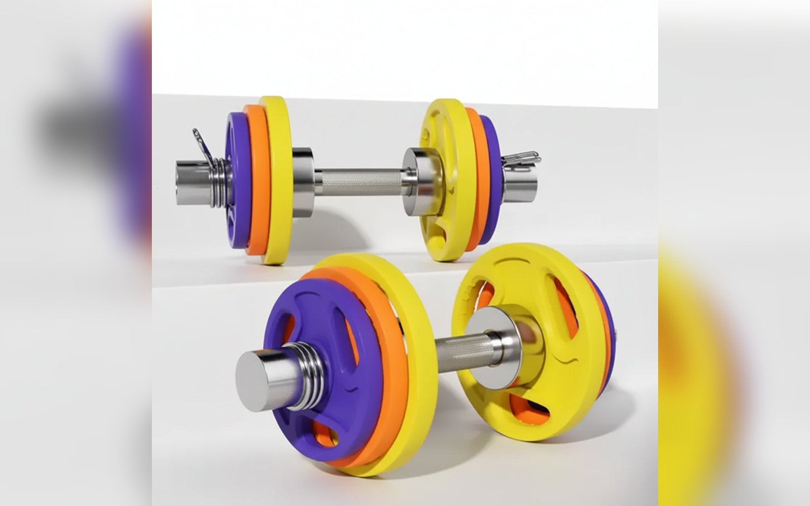 adjustable Olympic flex dumbbells