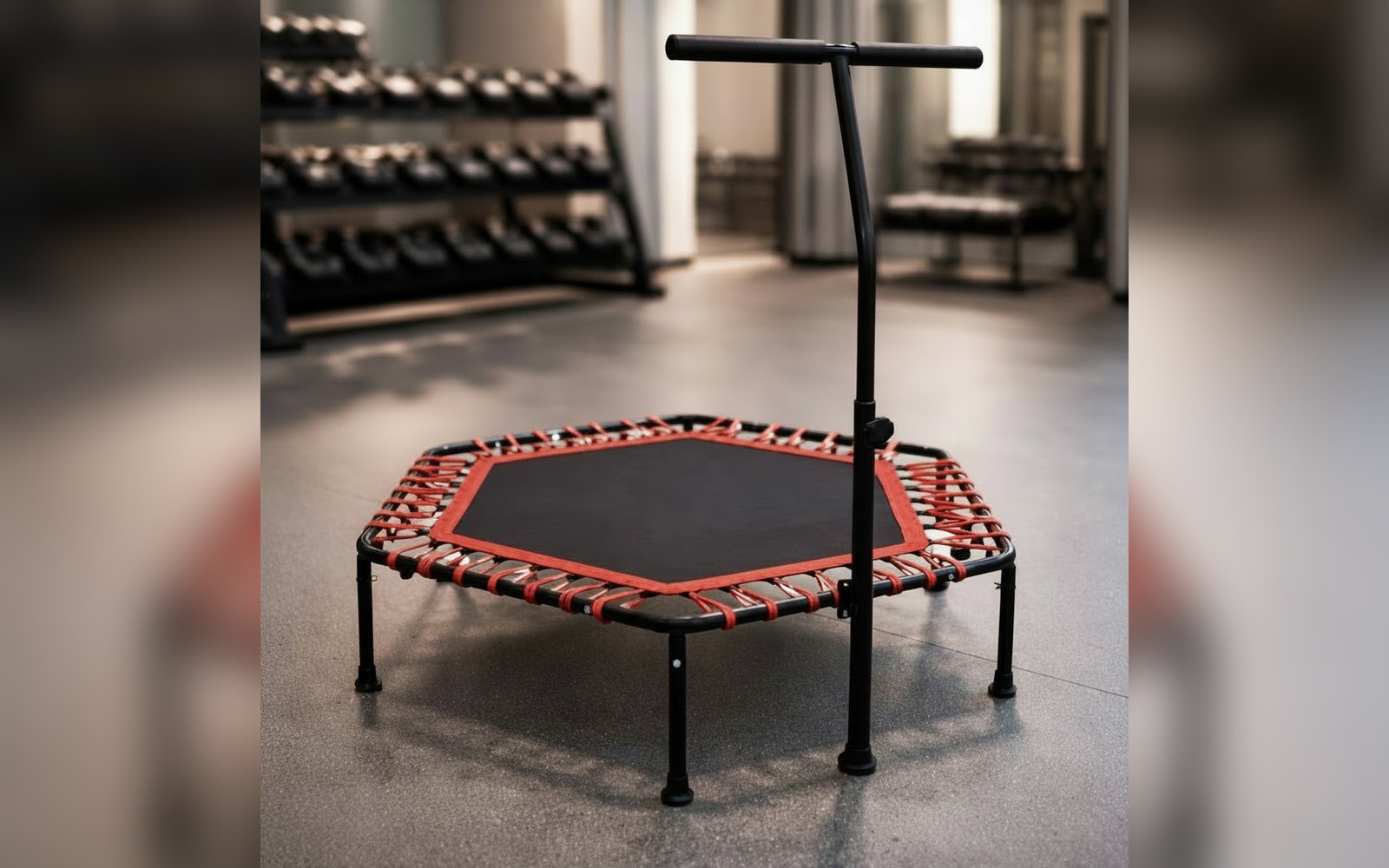 48 Trampoline with handle