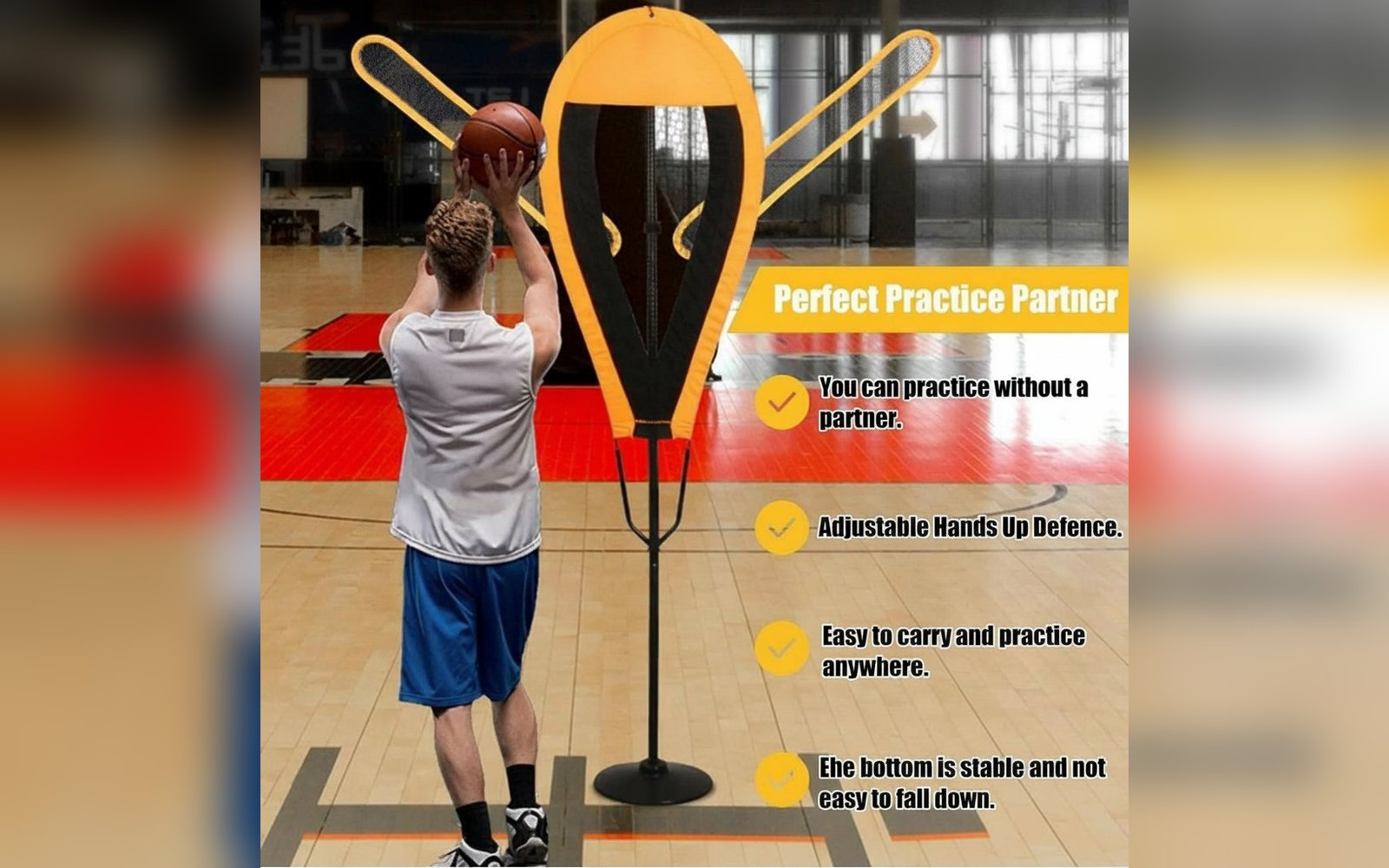 Basketball Defender Dummy Trainer | دمية المدافع لتدريب كرة السلة
