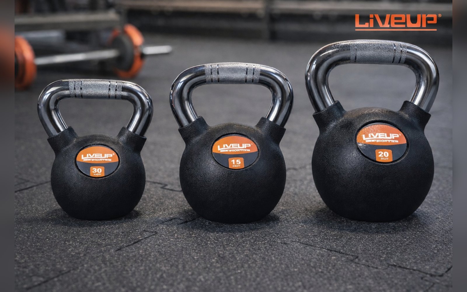 Live Up Rubber Kettlebell