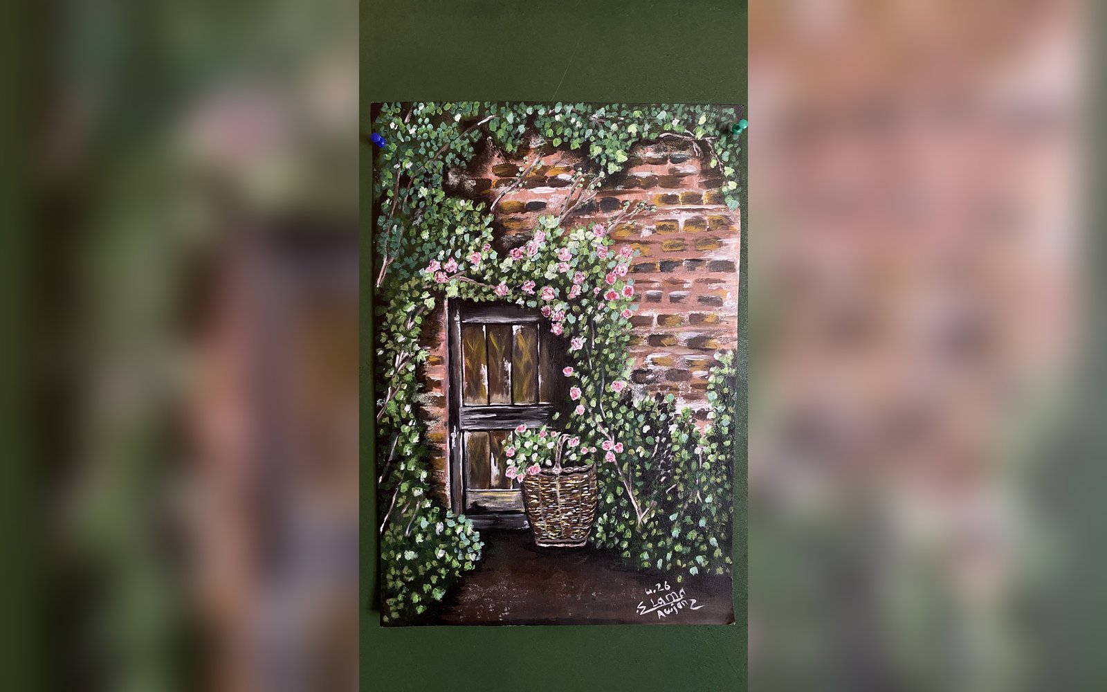 رسم لوحات يدوية