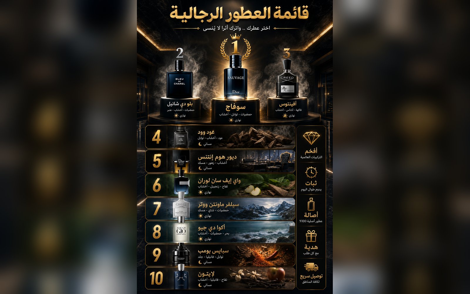 بصمة العطر الفاخرة