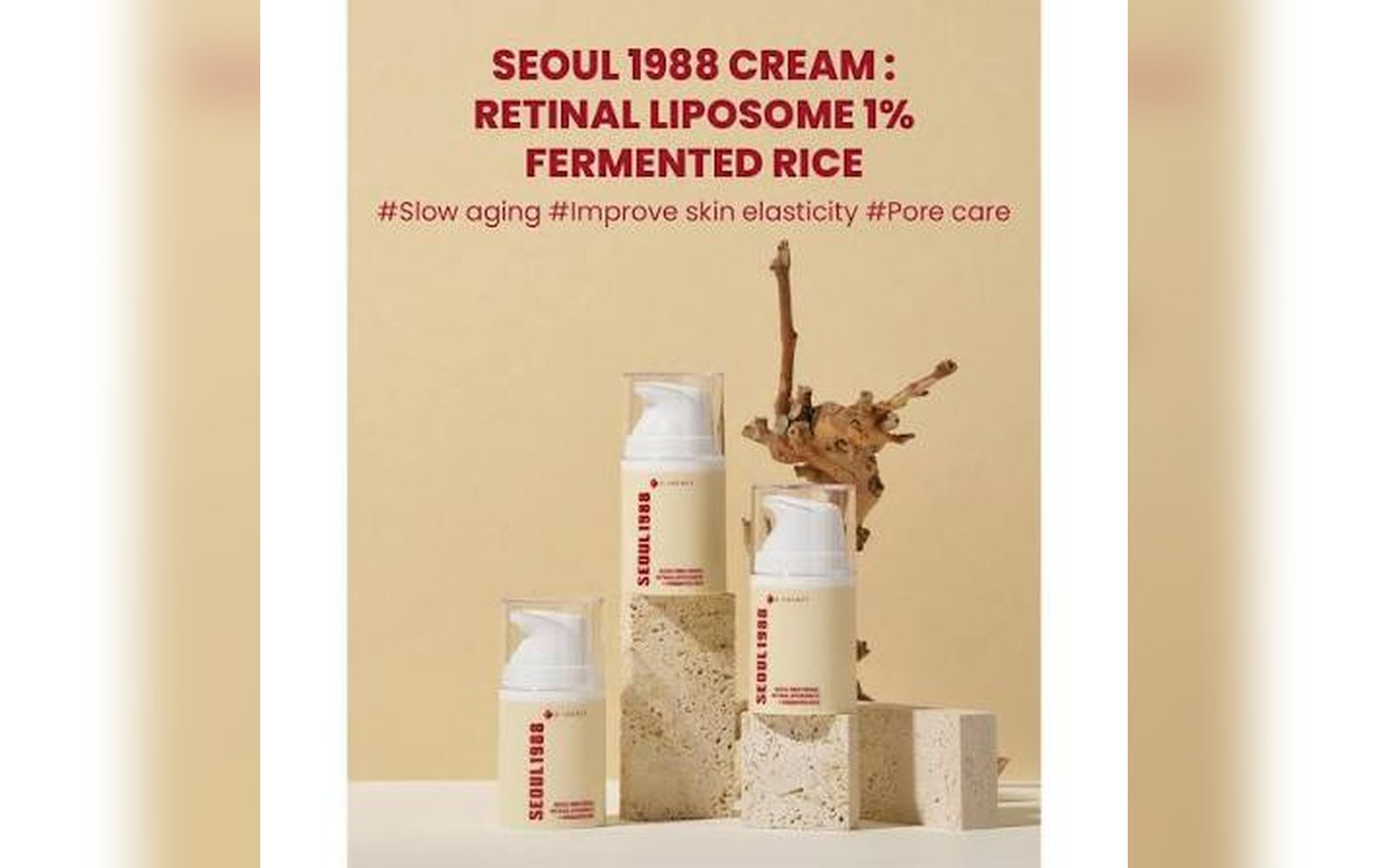K-SECRET SEOUL 1988 Cream : Retinal Liposome 1% + Fermented Rice
