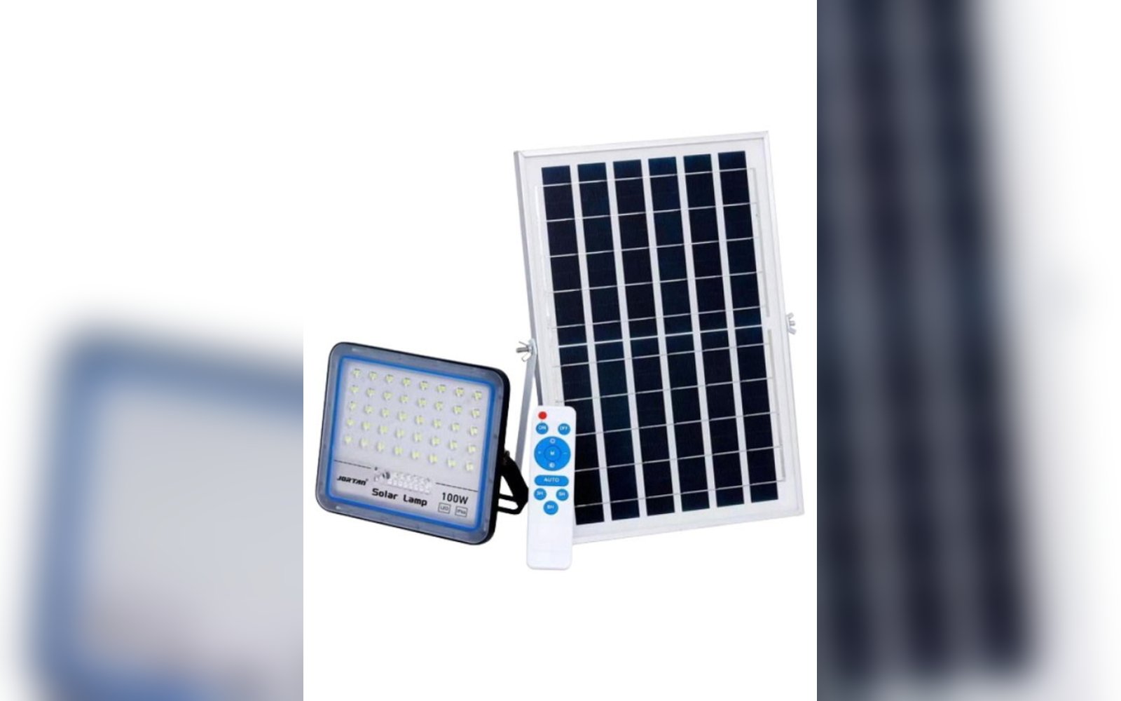كشاف طاقة شمسية بقوة 100w فعلي