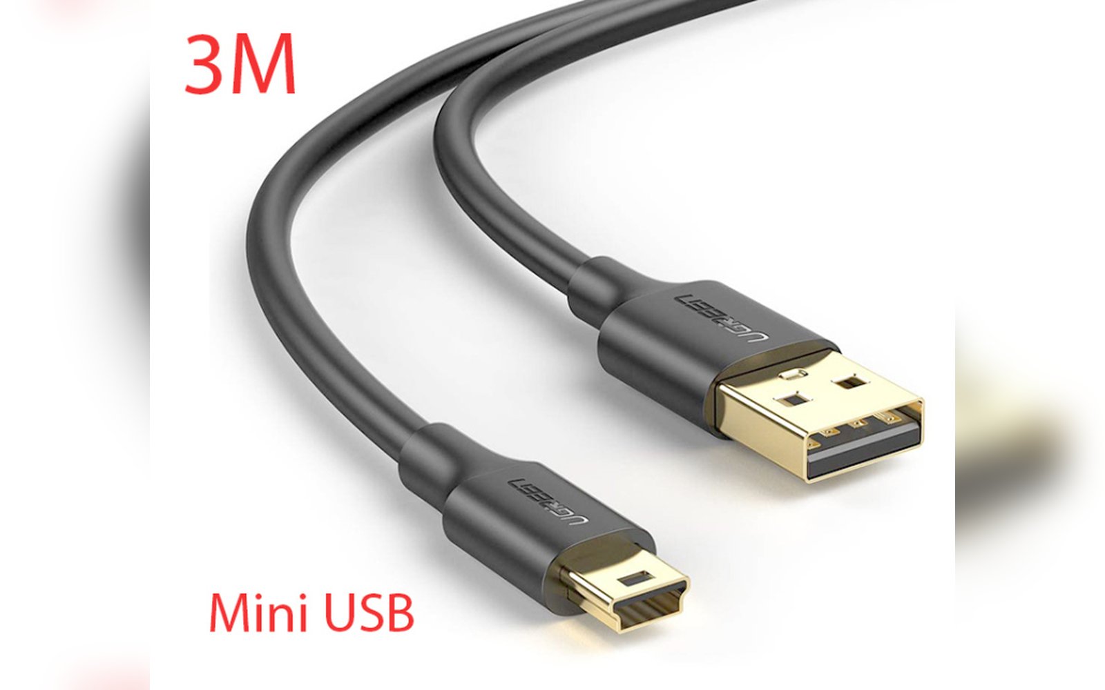 وصلة UGREEN USP 2.0AMale to Mini 3M