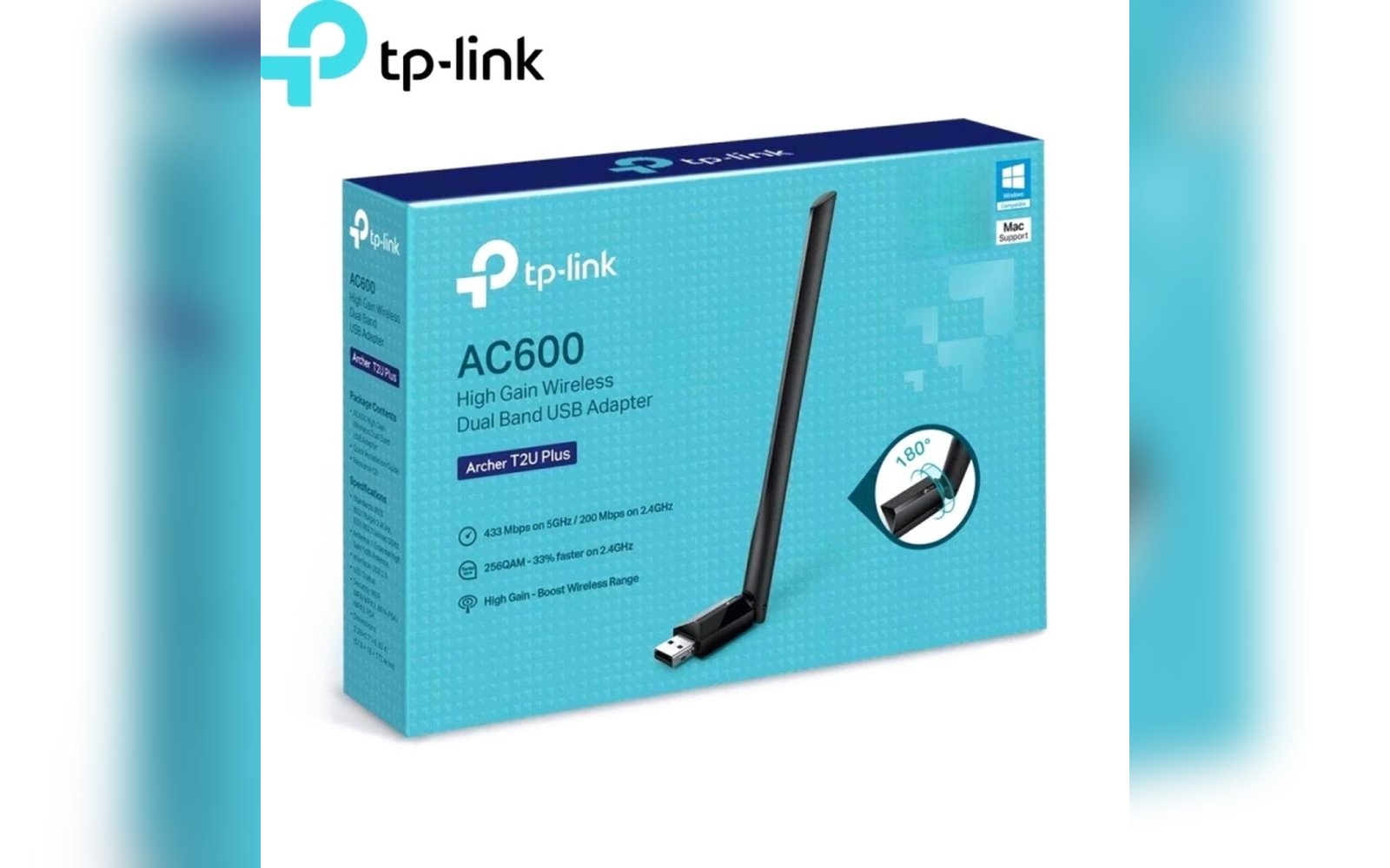 Tp-link USP Adapter 433 5GHZ AC600