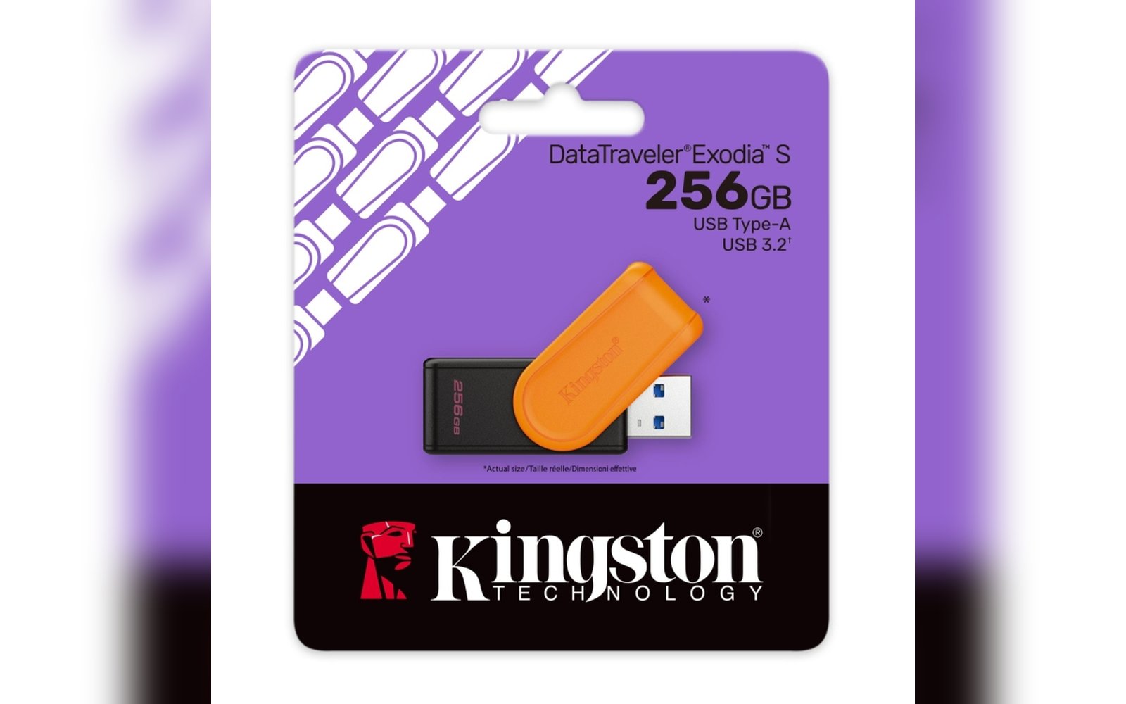 فلاشة USP3.2 256GB Kingston أصلي