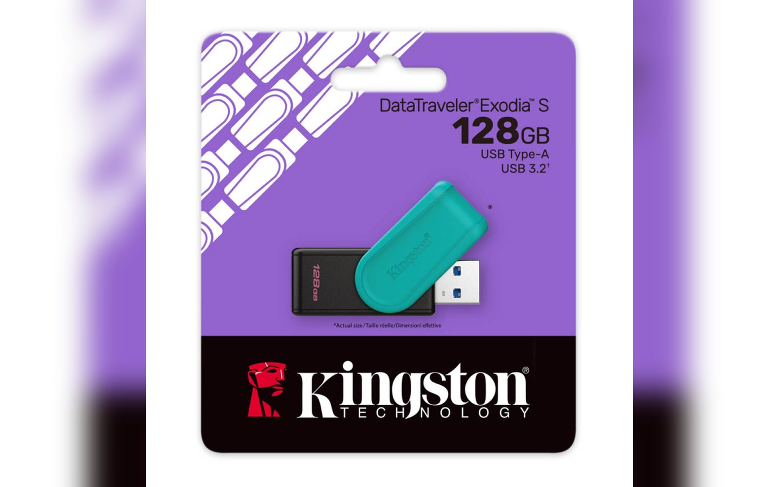 فلاشة USP3.2 128GB Kingston أصلي