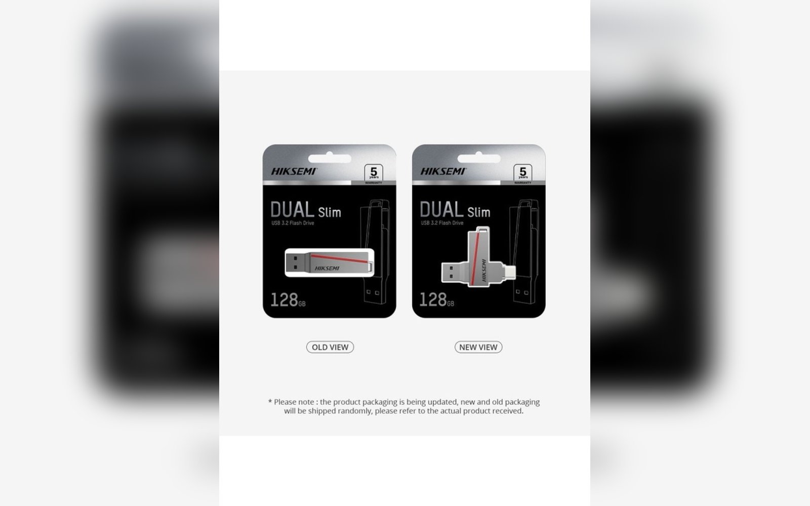 فلاشة USP TYPE -C USP 3.2 HIK SEMI 128GB