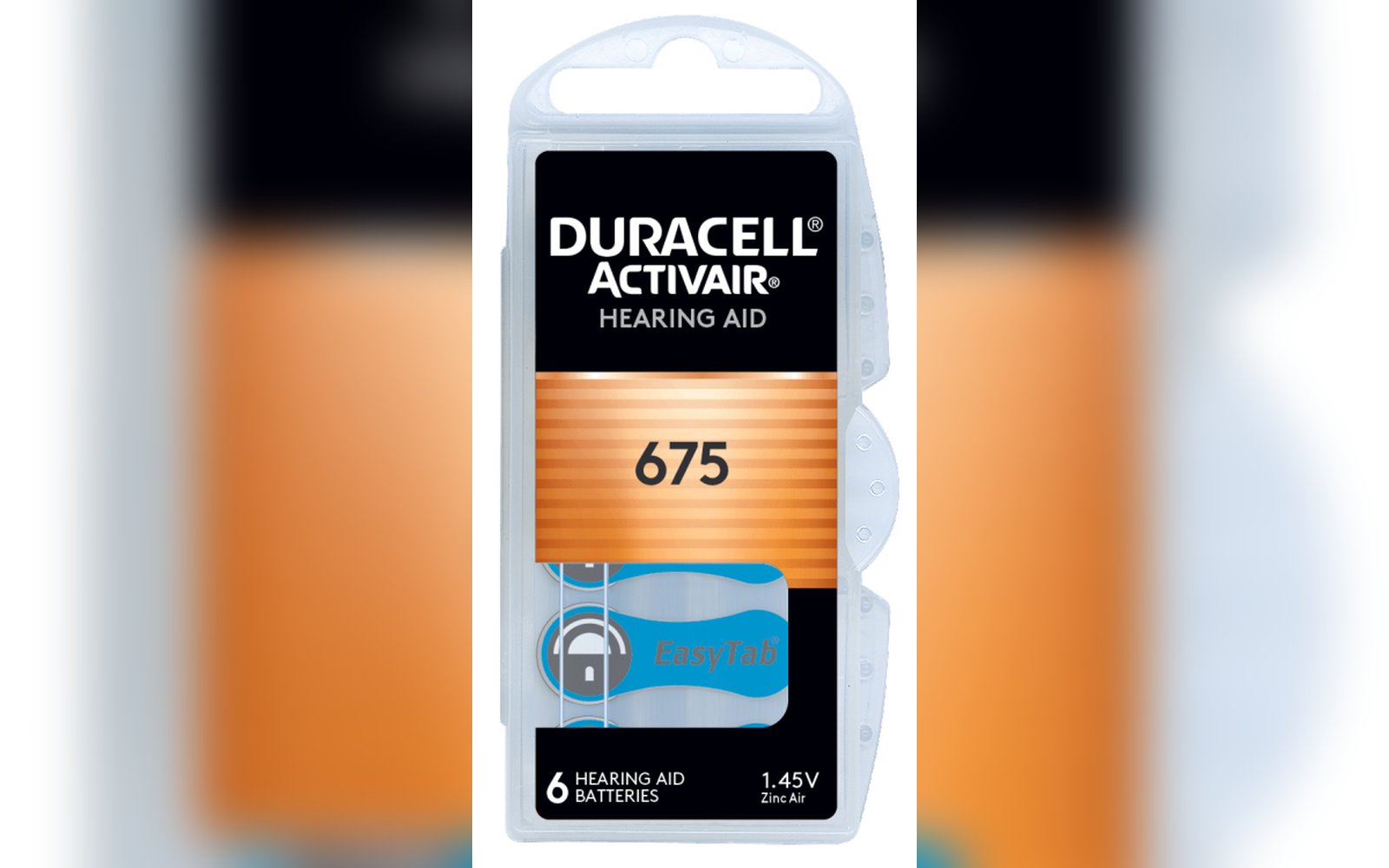 بطارية الاذن طبية نمره 675 DURACELL  اصلي