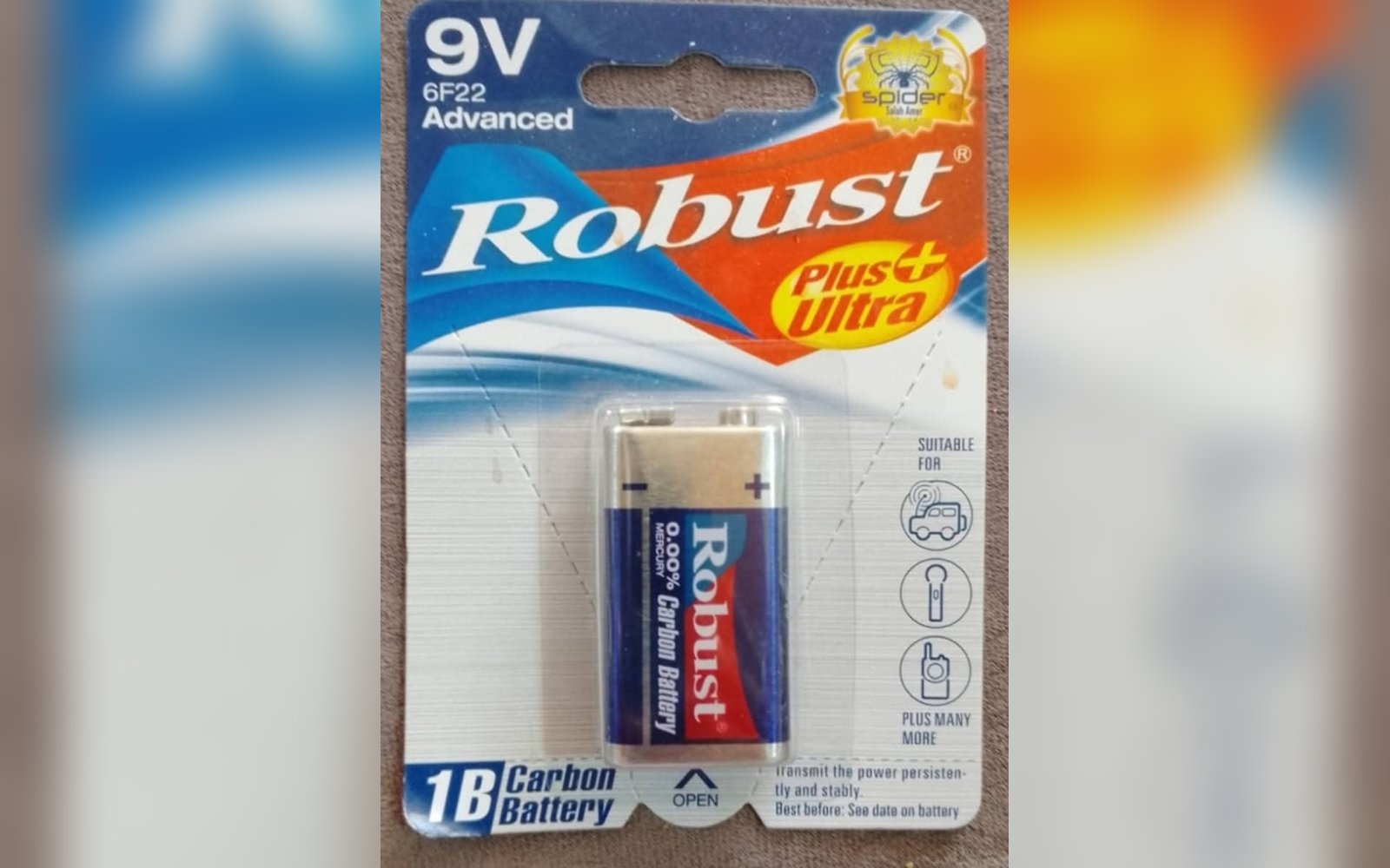بطارية 9V Robust