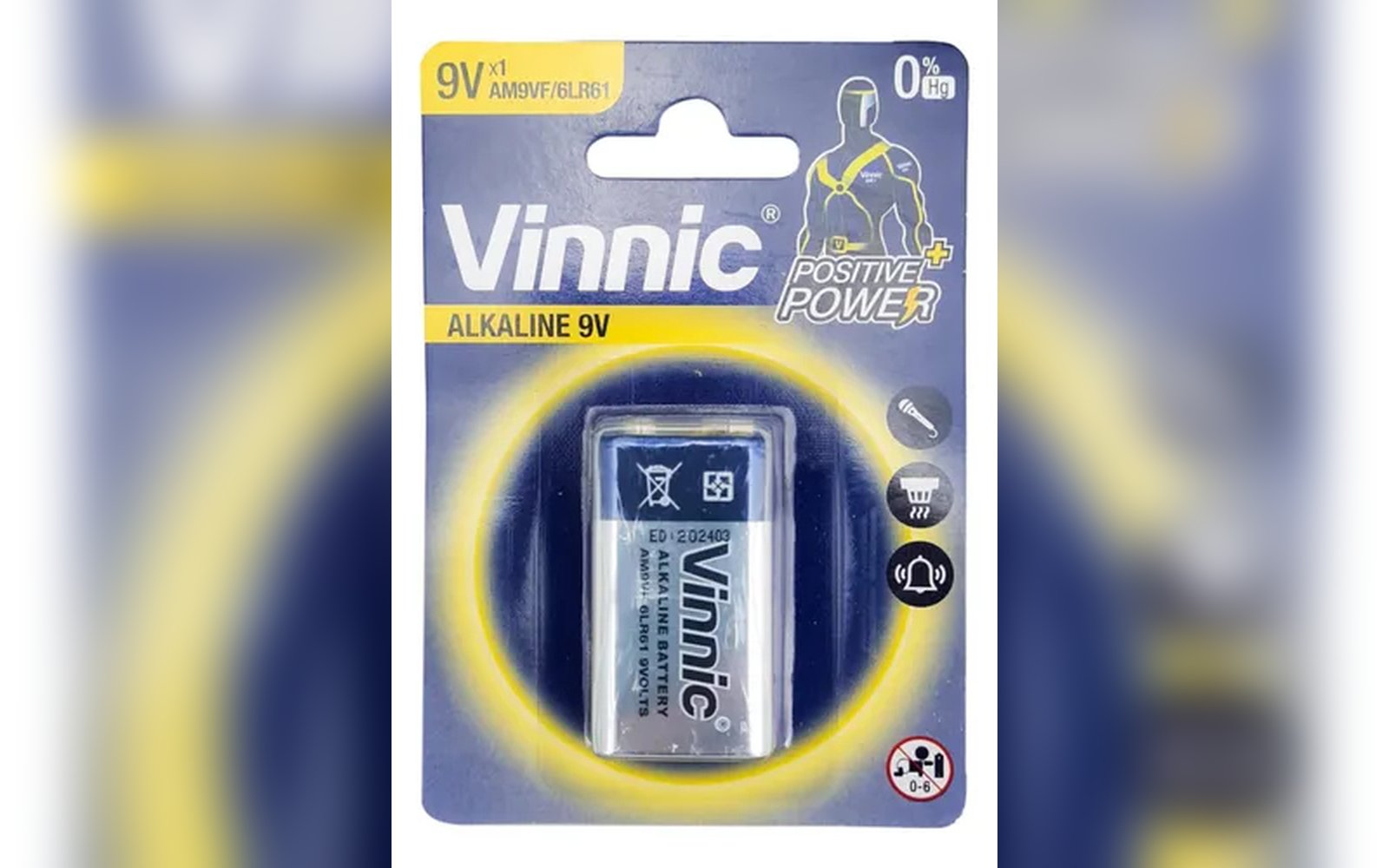 بطارية 9V Vinnic