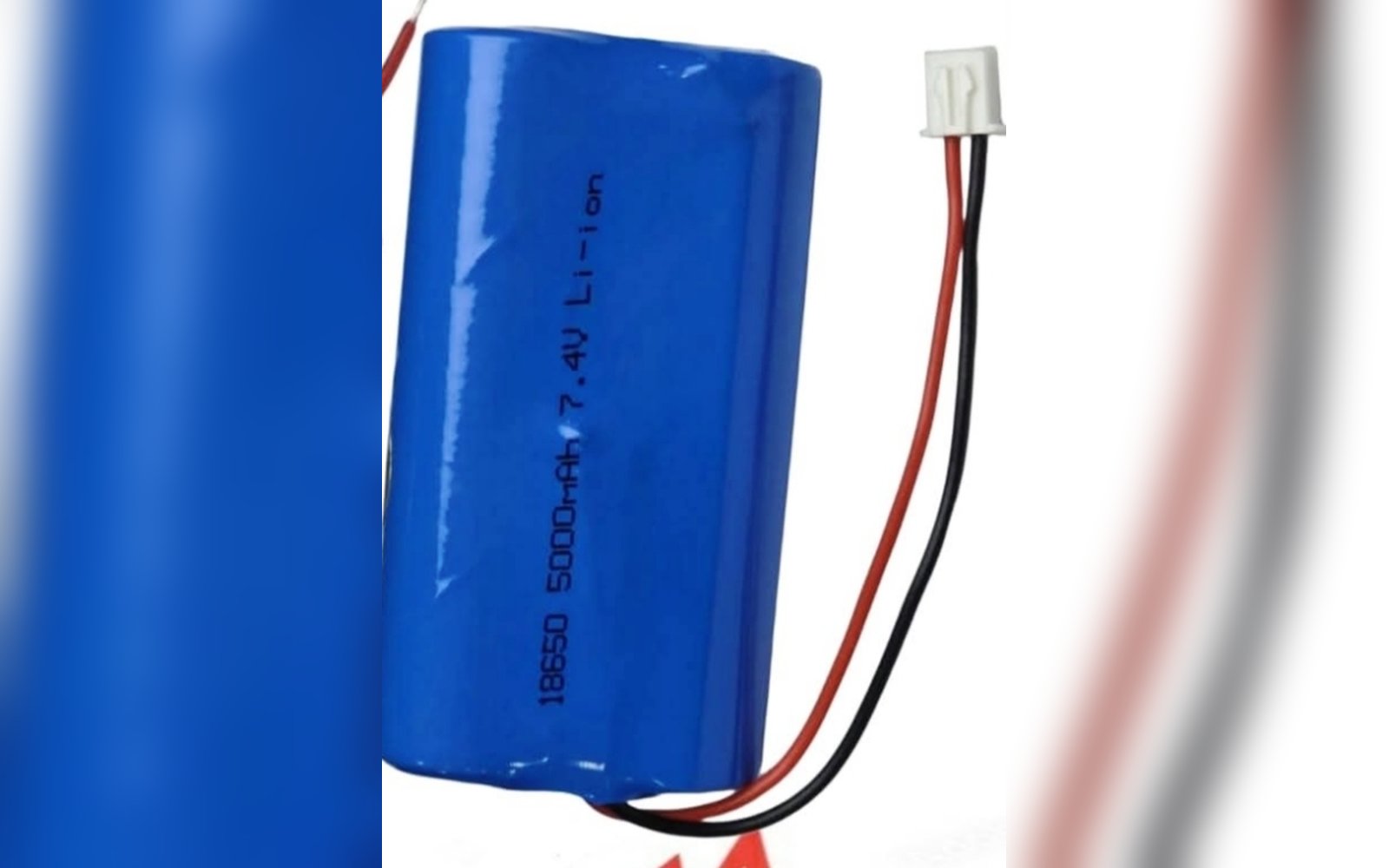 بطارية ليثيوم 18650 5000mAh 7.4V شحن