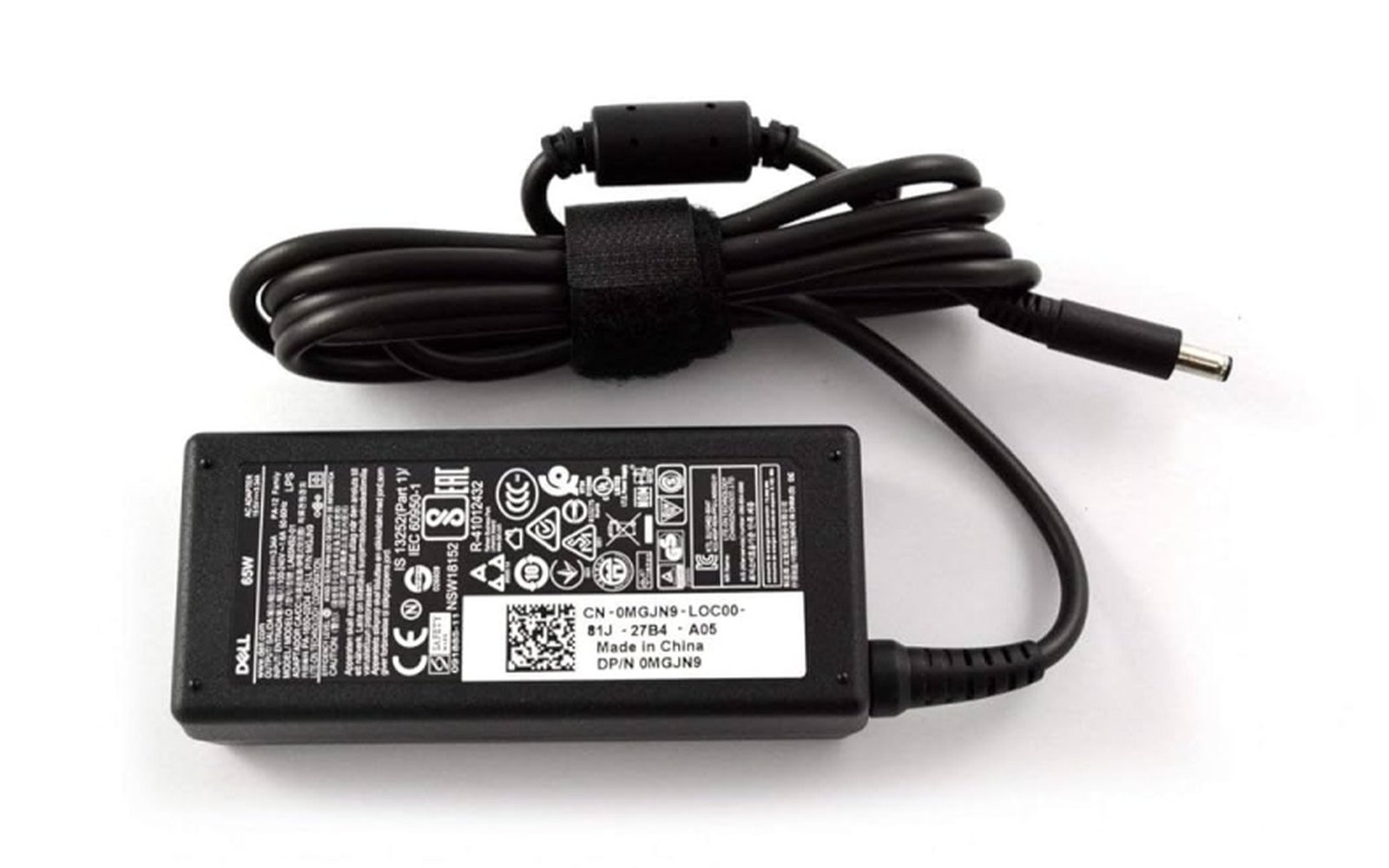 شاحن لابتوب 4.5 *3.0 19.5V 3.34A رفيع DELL اصلي