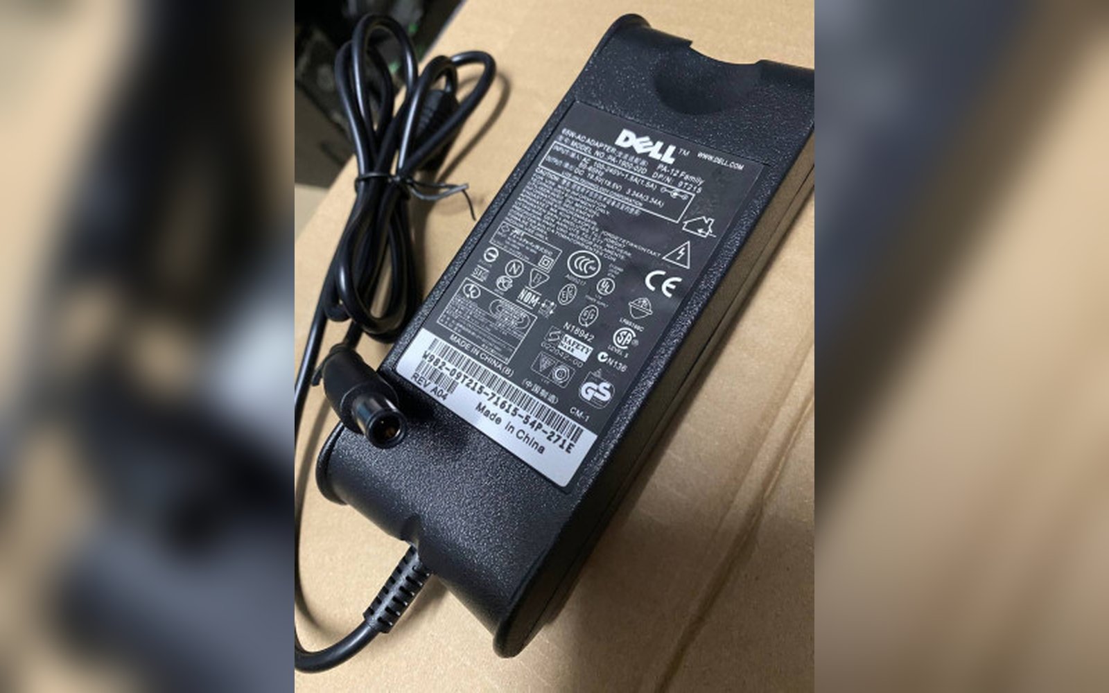 شاحن لابتوب 7.4*5.0 19.5V 4.462A  عريض DELL
